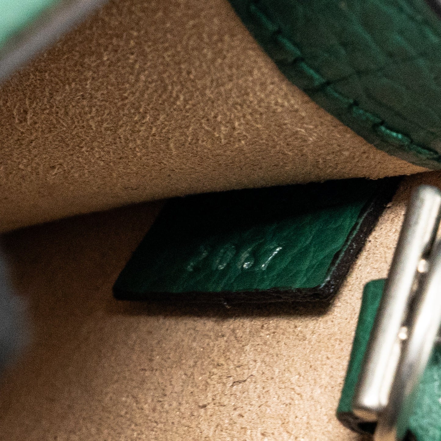 Gucci Dionysus Super Mini Leather Green
