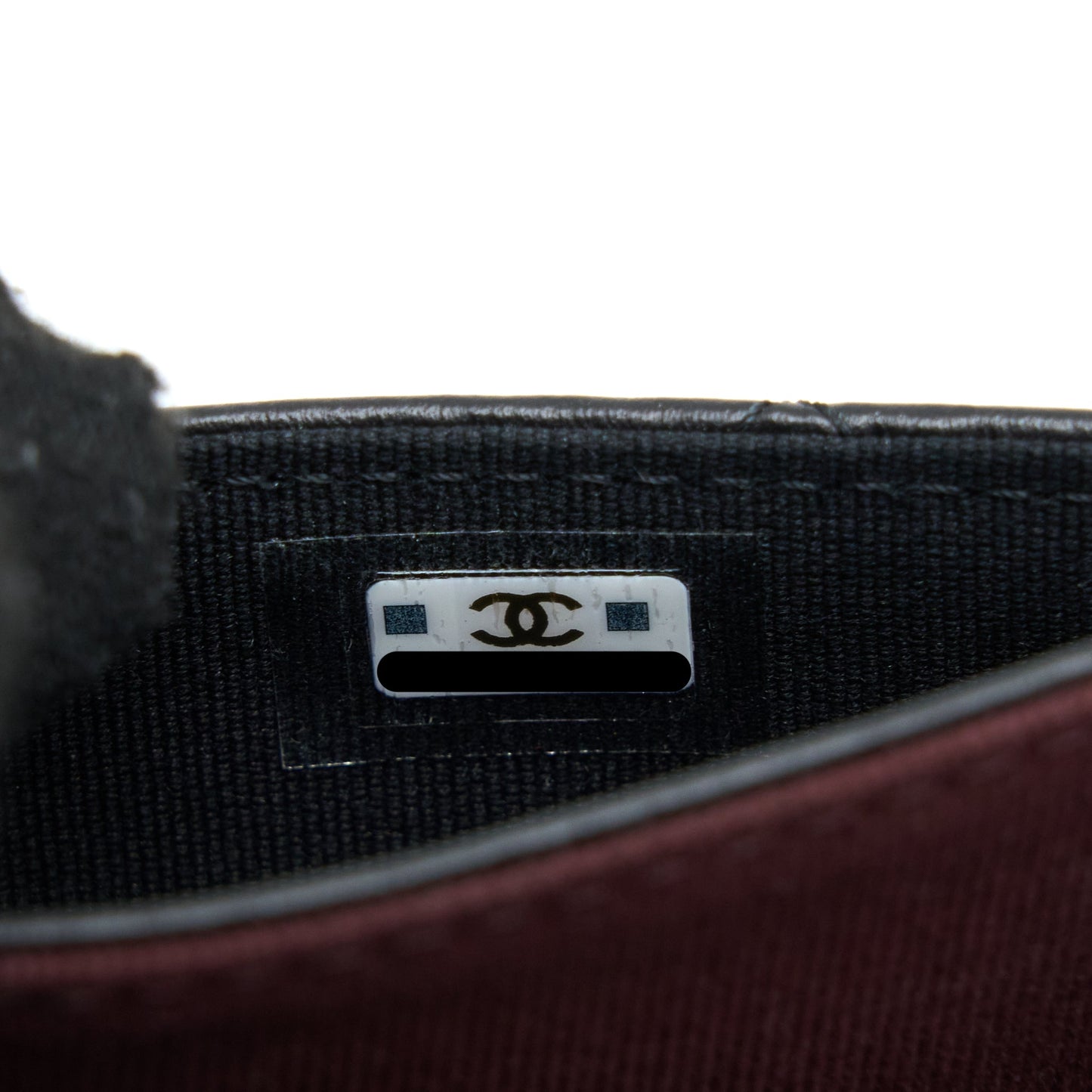 Chanel 2.55 Reissue Flap Card Holder Aged Calfskin Black (Microchip)