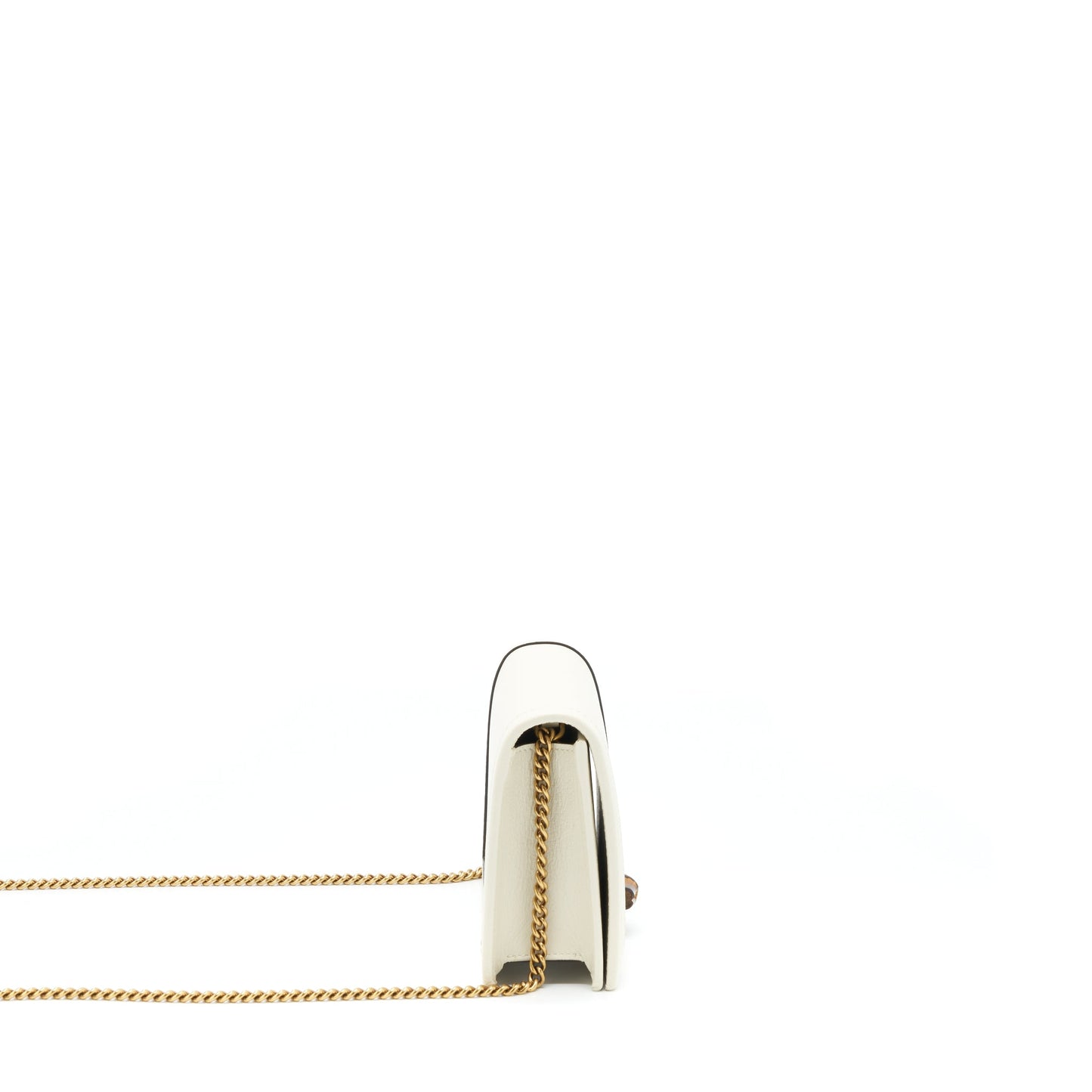 Gucci Diana Mini Bag with Bamboo White