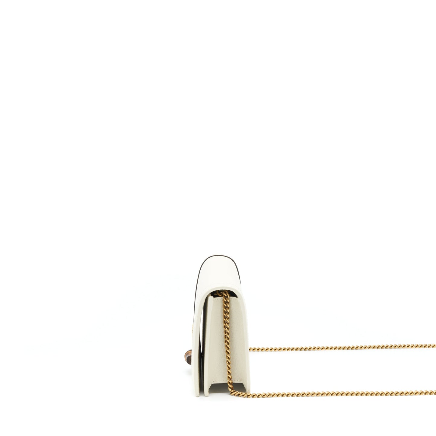 Gucci Diana Mini Bag with Bamboo White