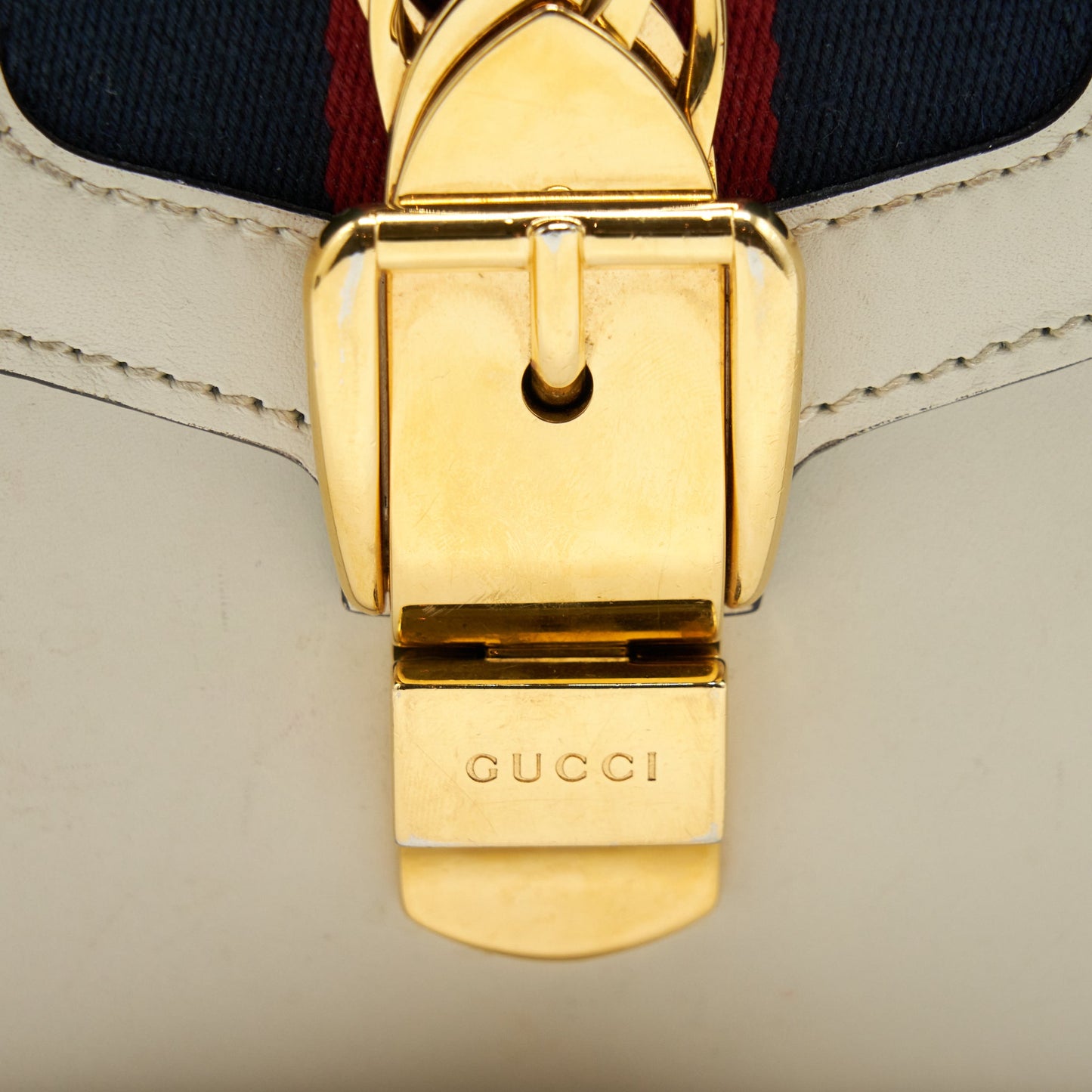 Gucci Small Sylvie Bag White