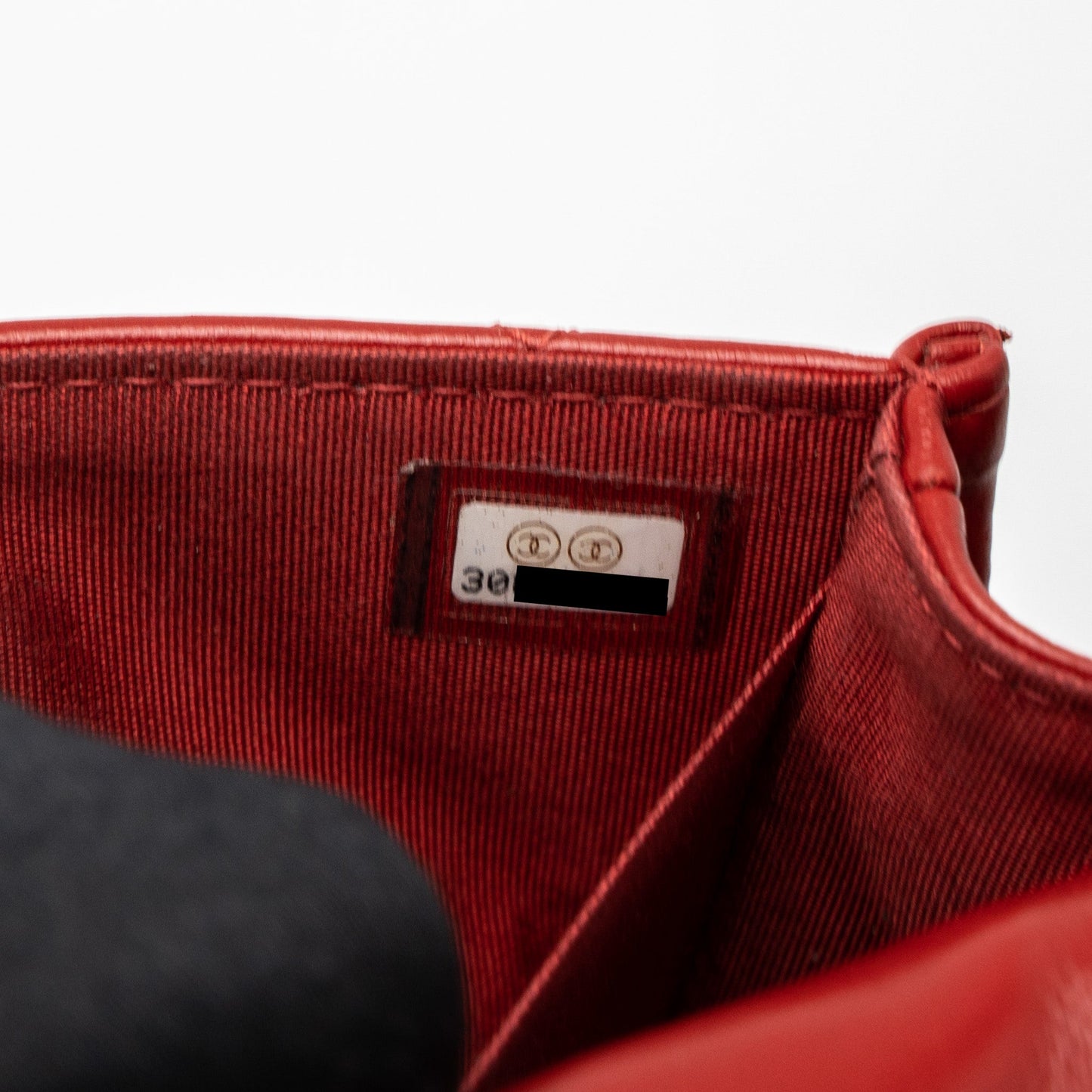 Chanel Quilted Mini Flap Belt Bag Lambskin Red Brushed