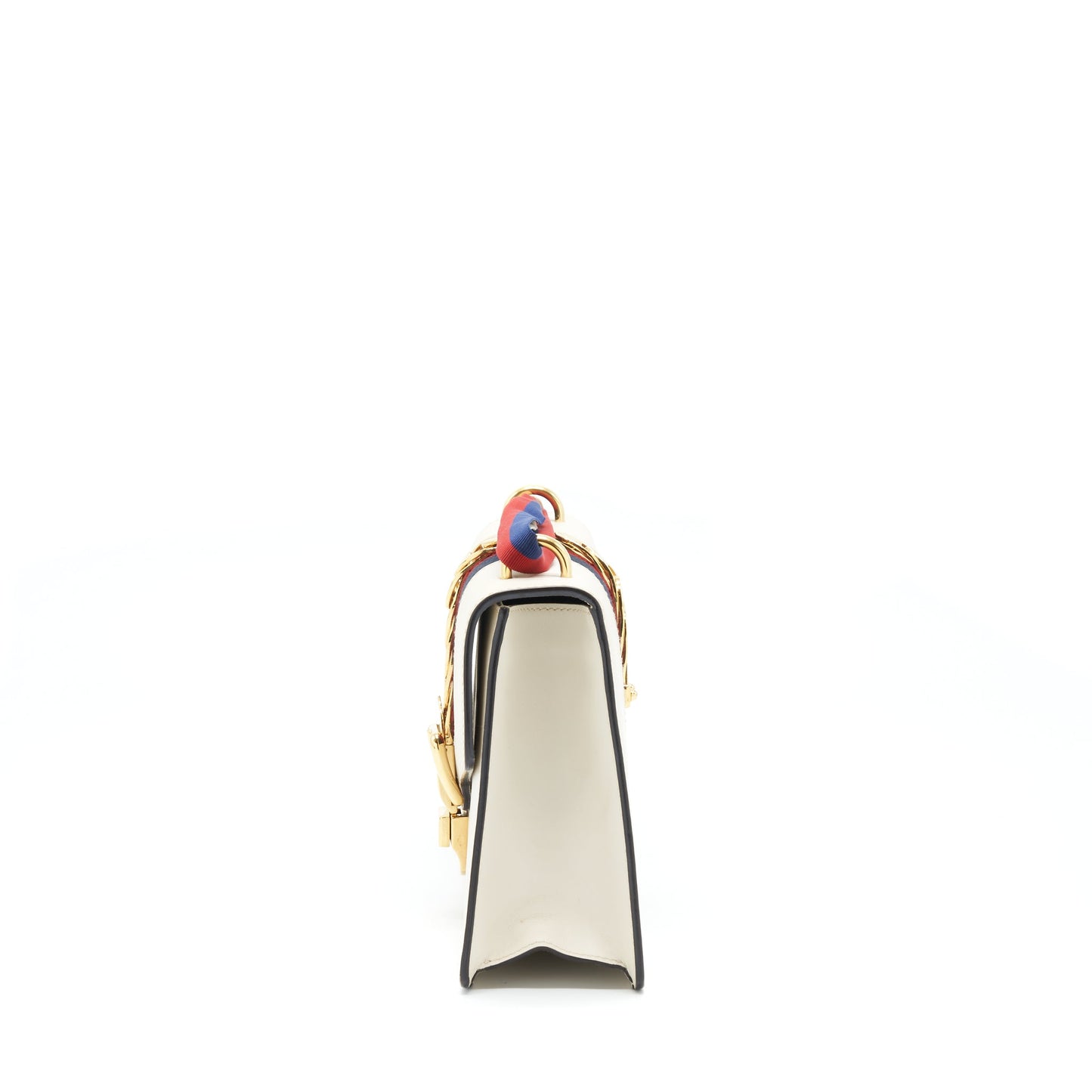 Gucci Small Sylvie Shoulder Bag White