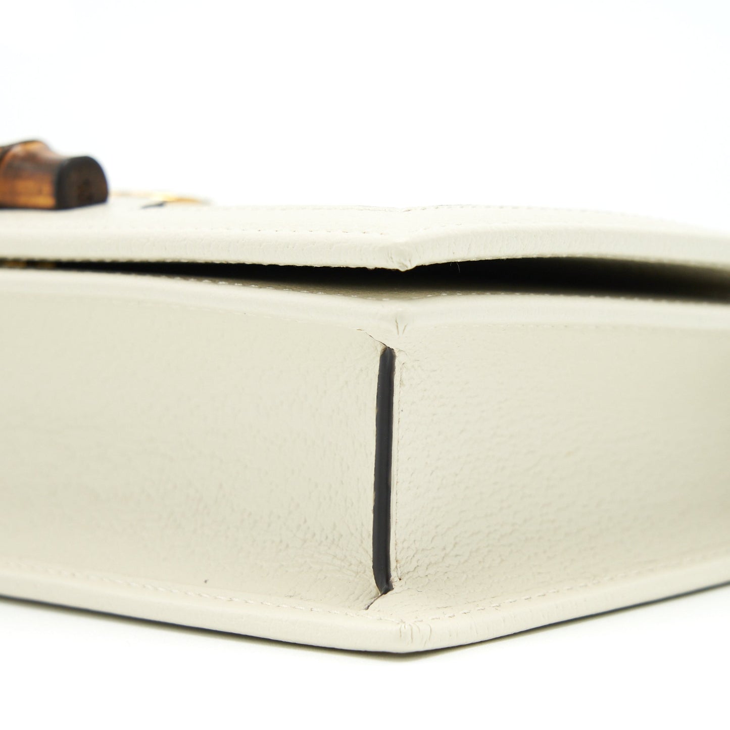 Gucci Diana Mini Bag with Bamboo White