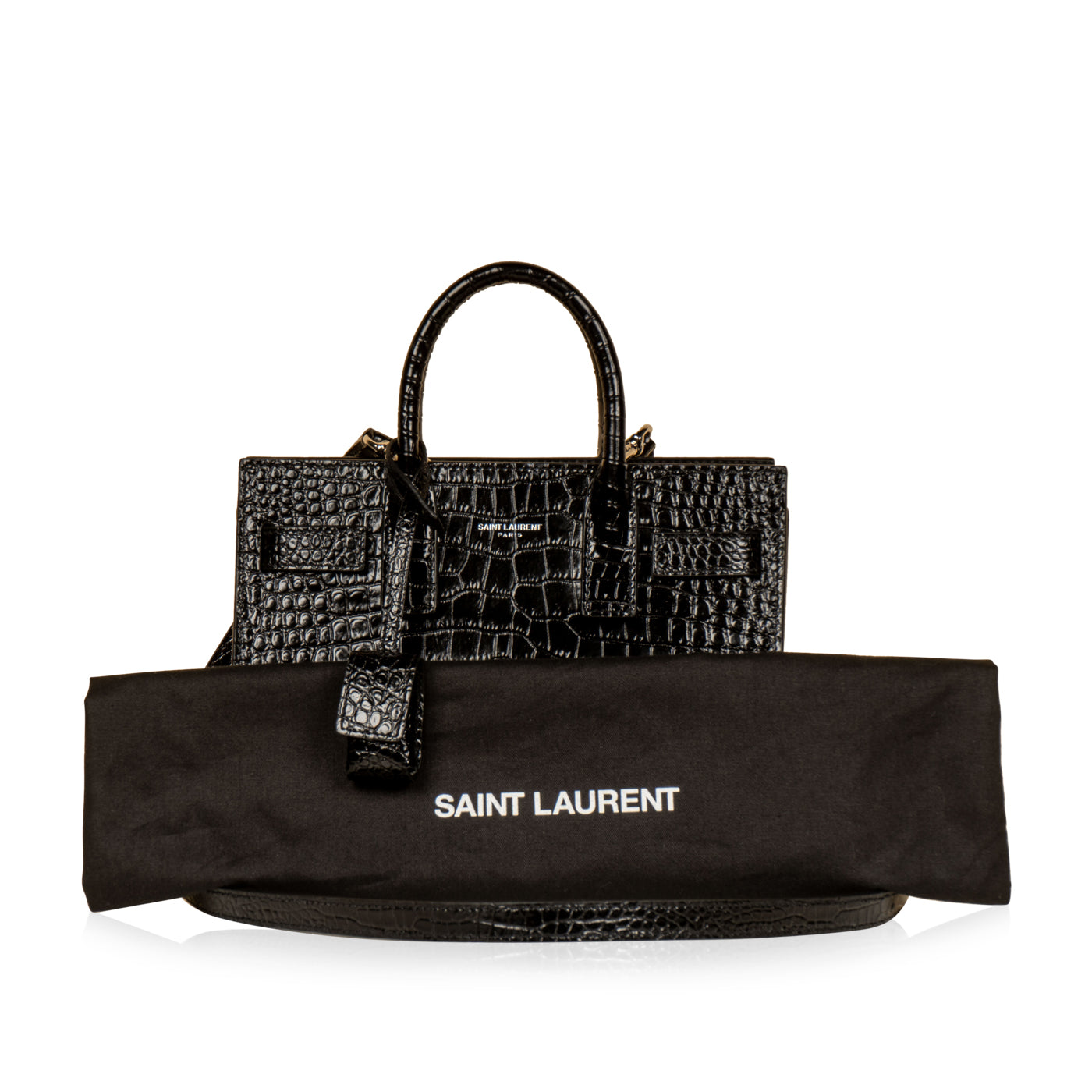Saint Laurent Nano Sac de Jour - Croc