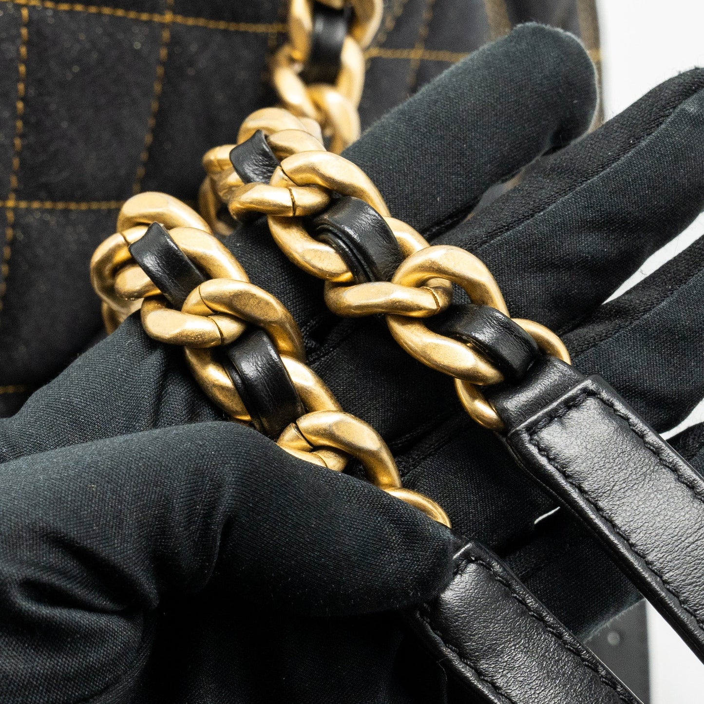 Chanel 23S flap backpack denim dark blue with brushed (microchip)