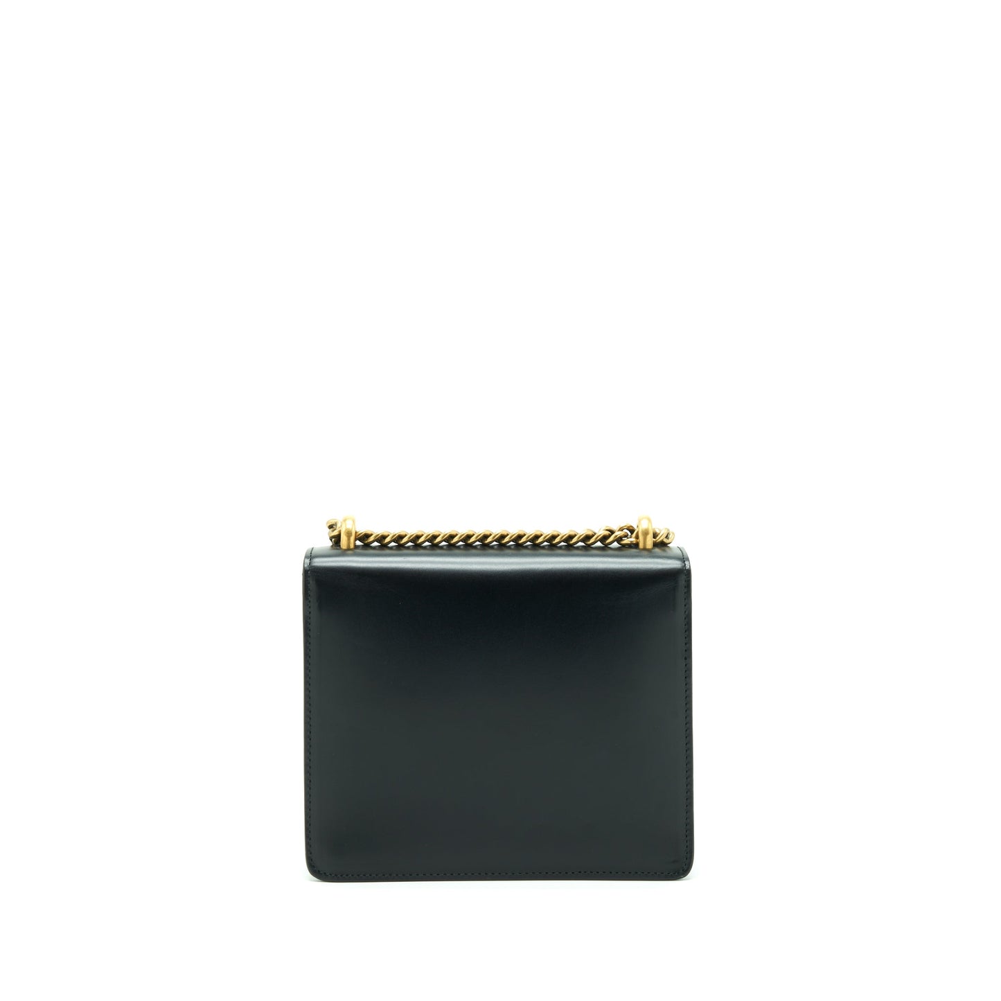 Gucci GG Flap Bag Box Calfskin Black