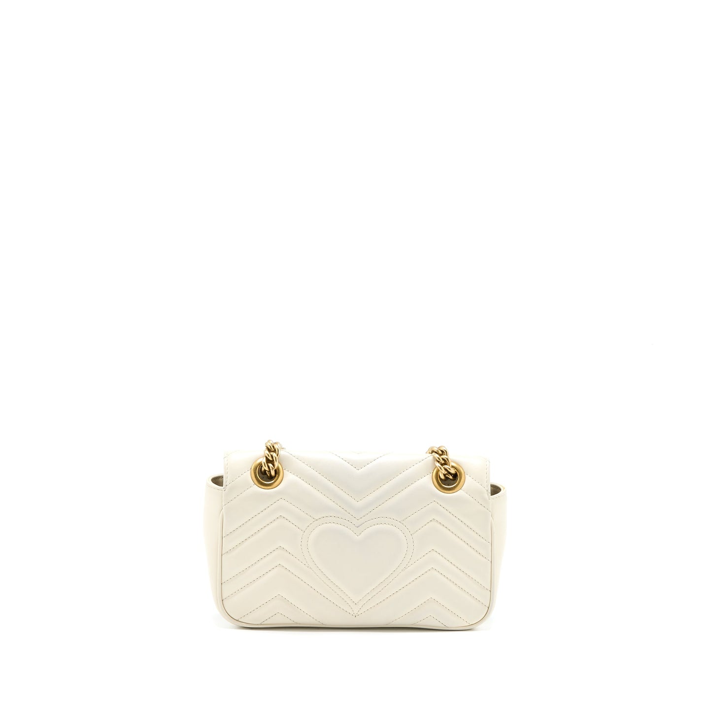 Gucci Mini Marmont Calfskin White
