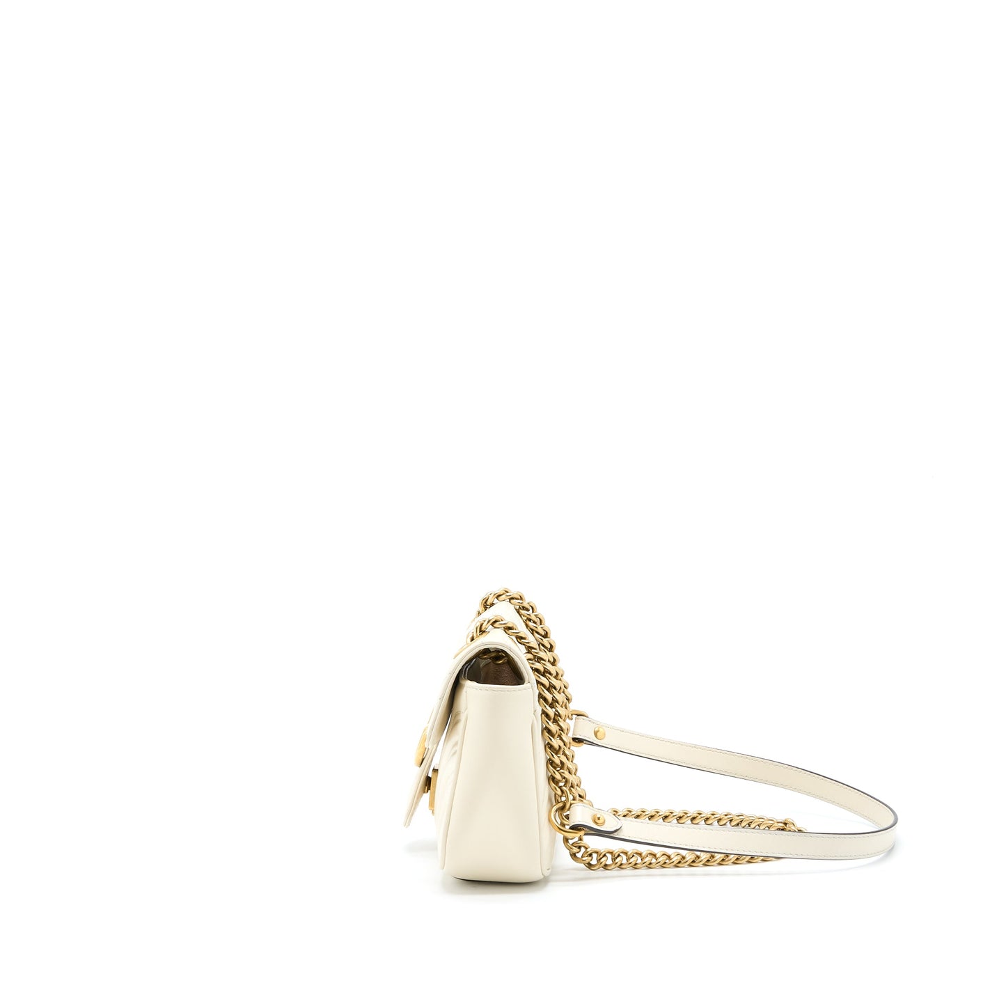 Gucci Mini Marmont Calfskin White