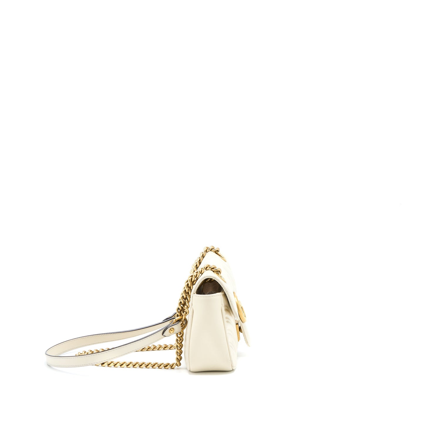 Gucci Mini Marmont Calfskin White
