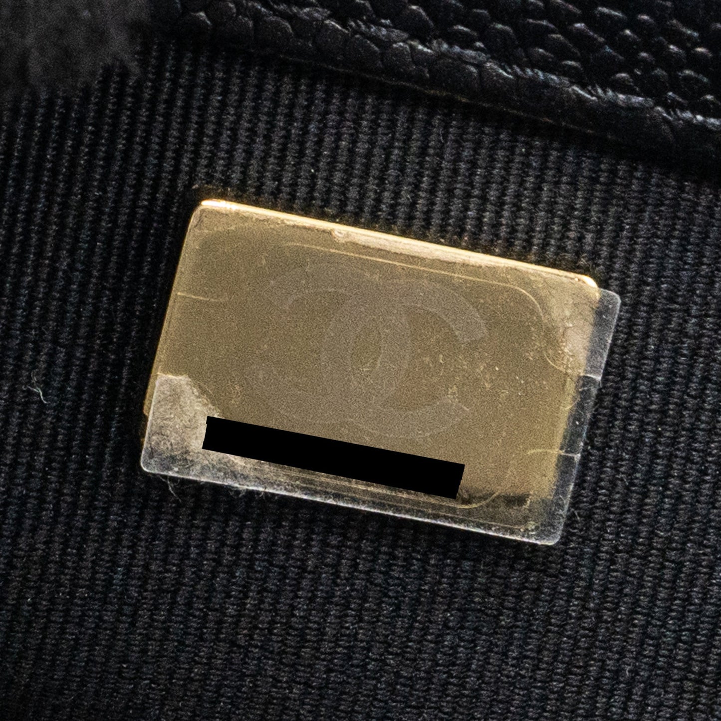 Chanel Medium Boy Bag Limited Edition Caviar Black (microchip)