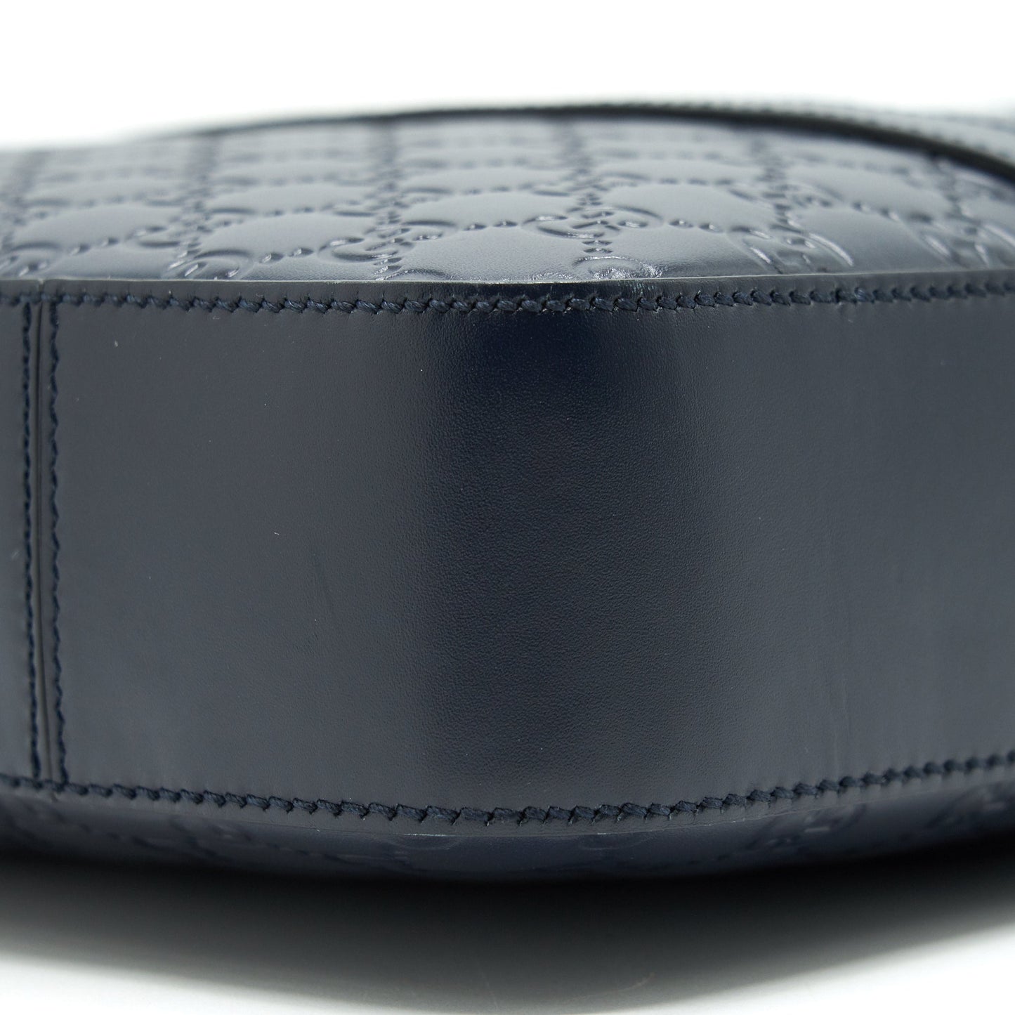 GUCCI Men's Leather Briefcase Navy