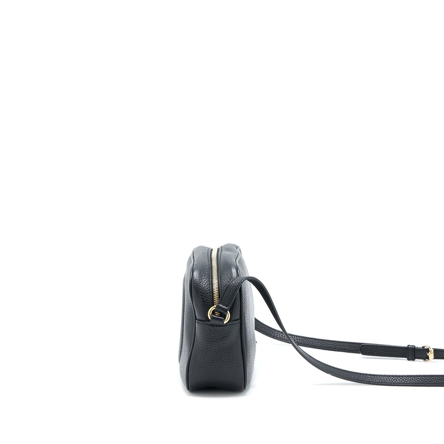 Gucci Soho Disco Camera Bag Calfskin Black L