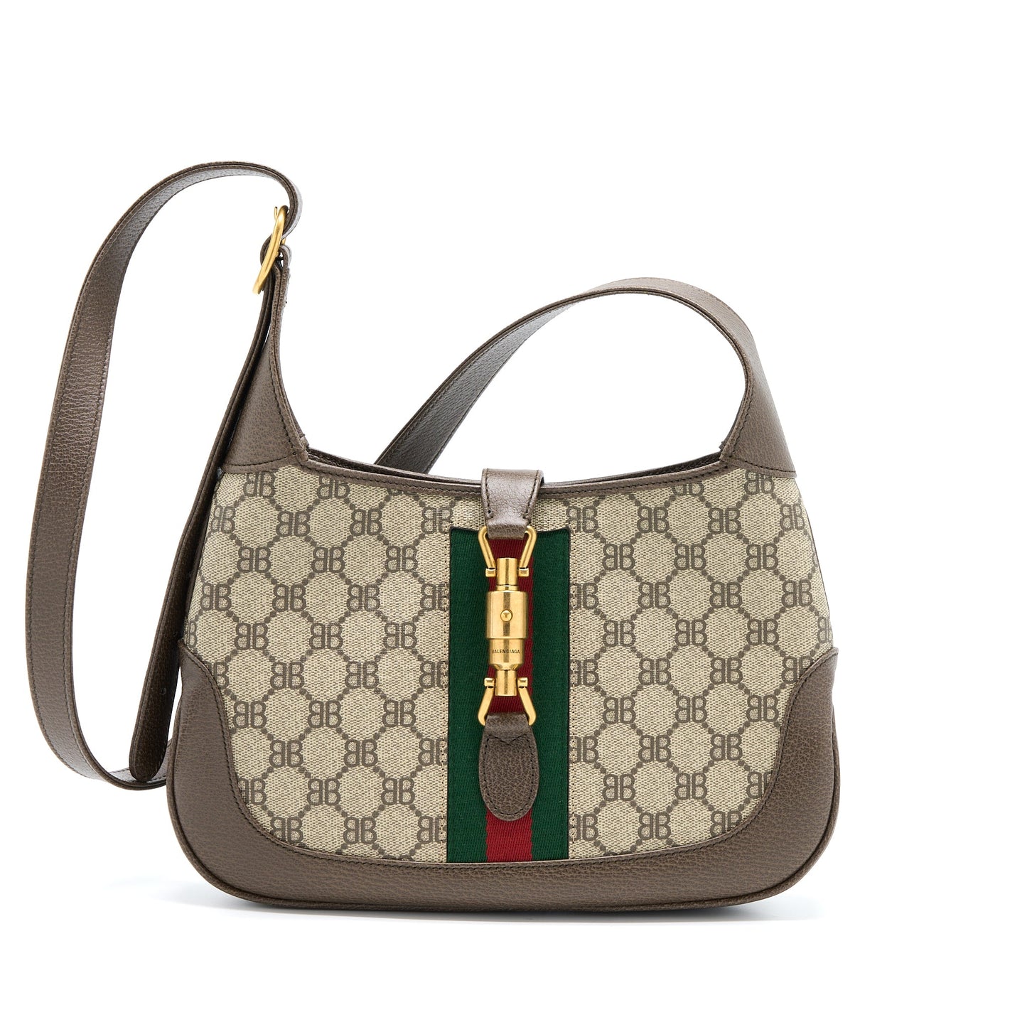 Gucci/Balenciaga Jackie Bag Supreme Canvas And Leather