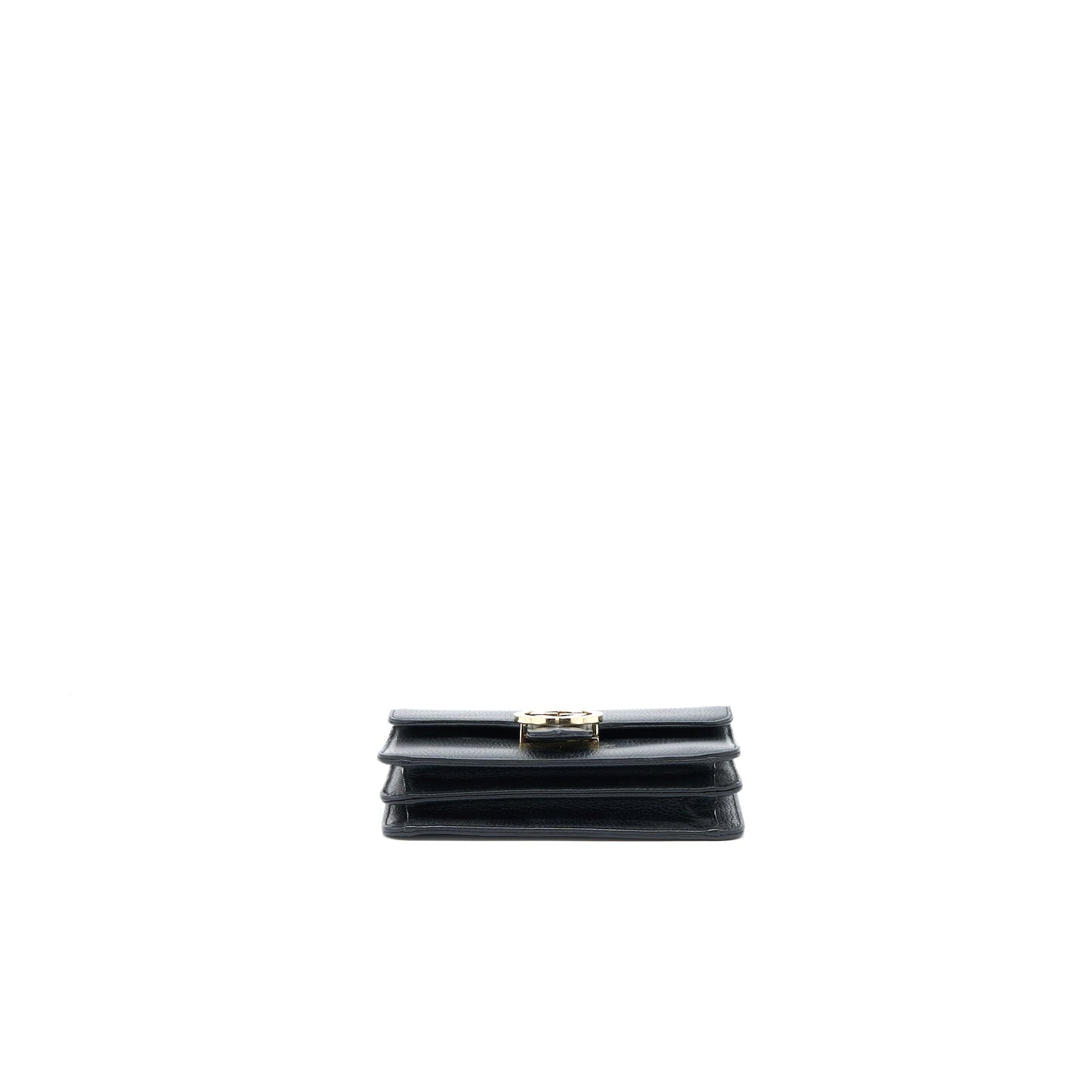 Gucci Interlocking Small Shoulder Bag Black L