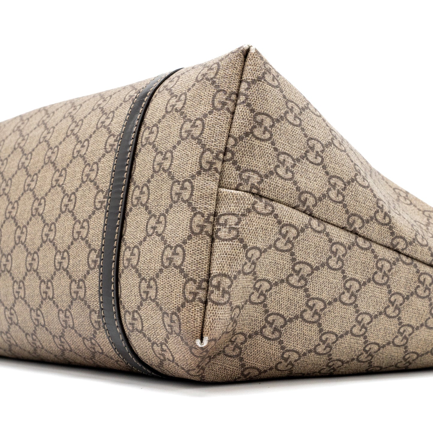 Gucci top handle tote bag gg supreme canvas