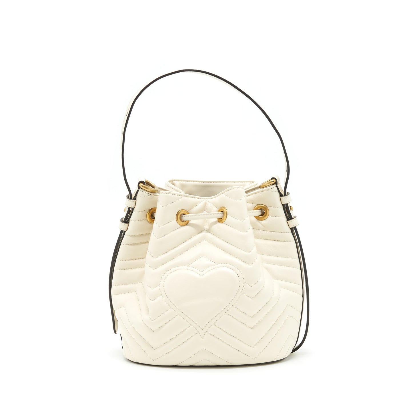 Gucci Bucket Bag White