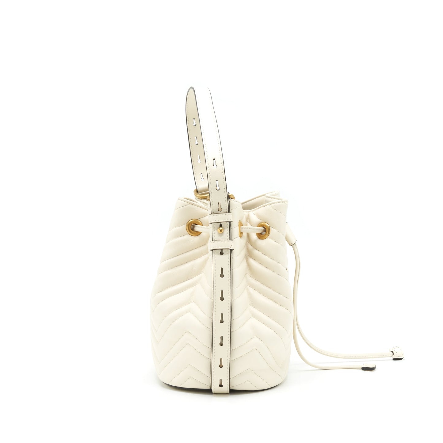 Gucci Bucket Bag White