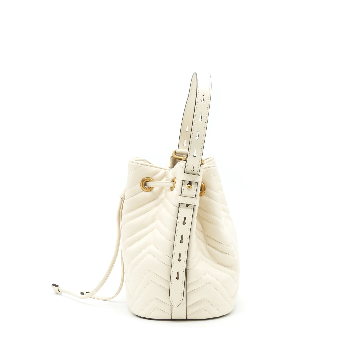 Gucci Bucket Bag White