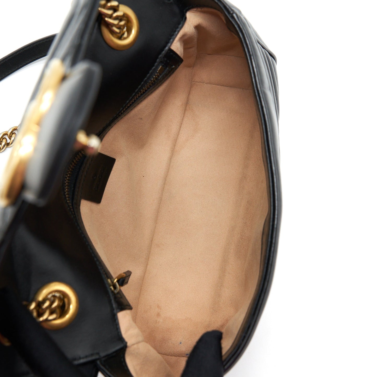 Gucci Small GG Marmont Bag Black