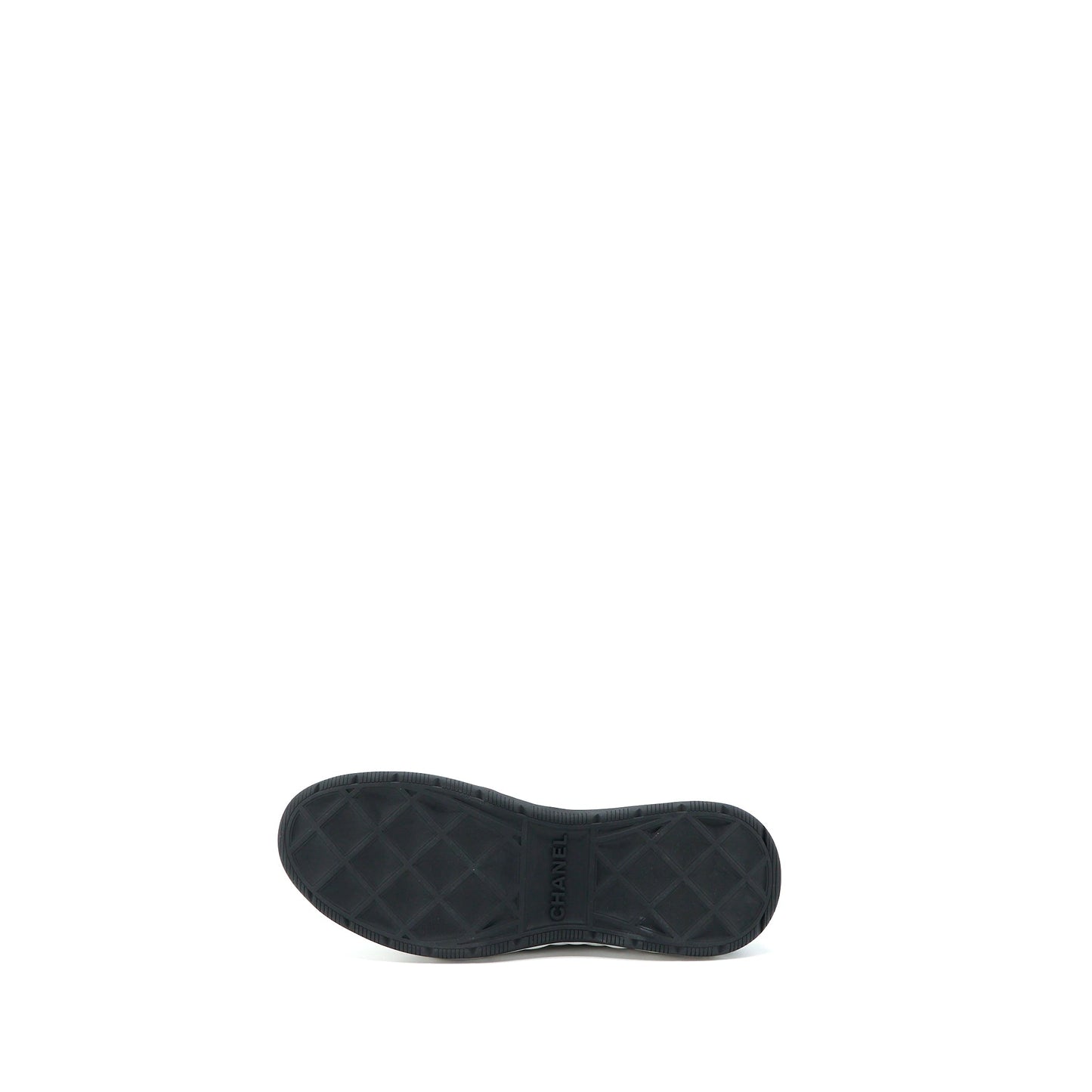 Chanel Size 41 Sport Trail Sneaker Suede/Calfskin White/Black
