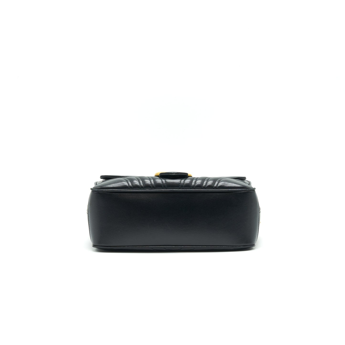 GUCCI GG MARMONT MATELASS� SHOULDER BAG BLACK