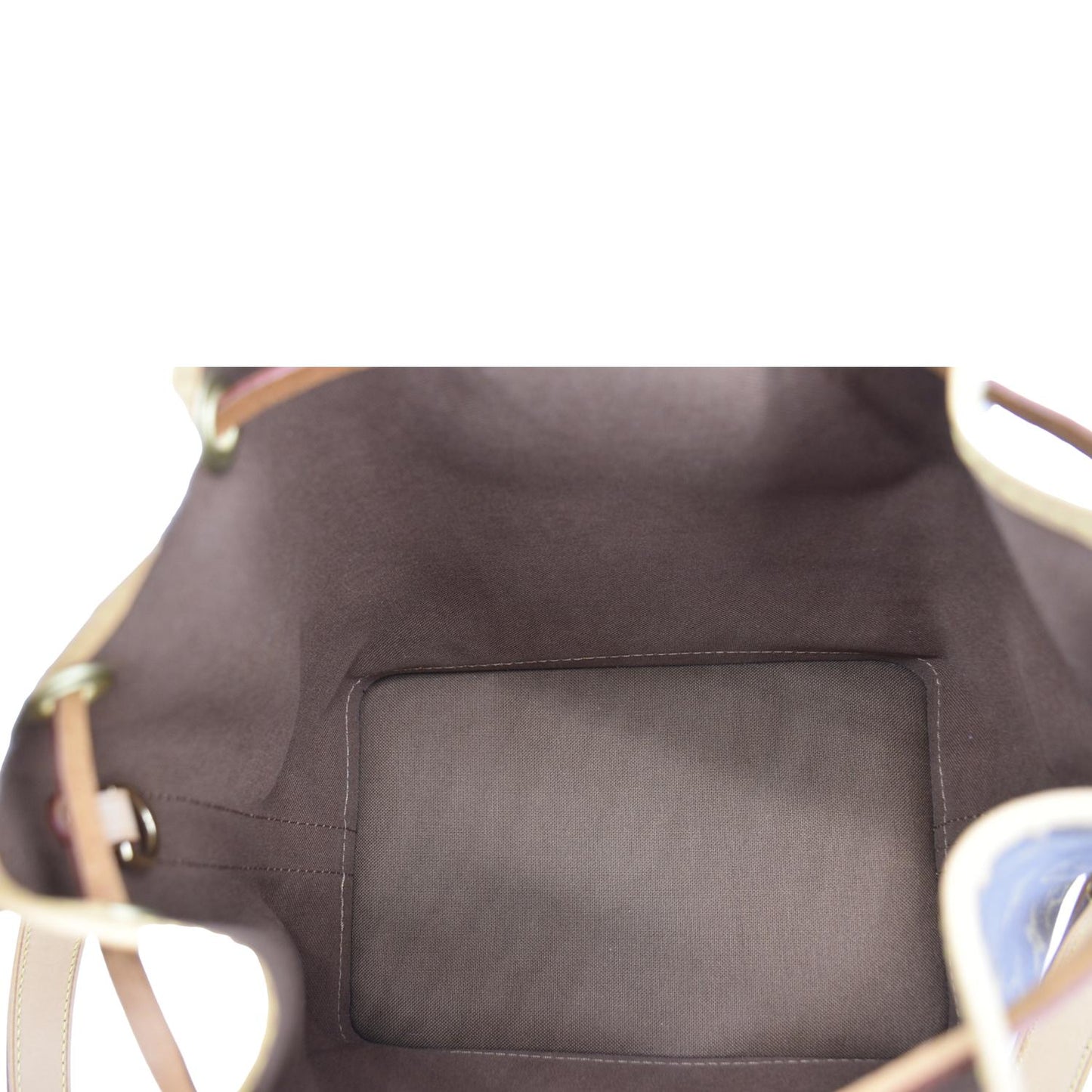 LOUIS VUITTON Noe BB Monogram Canvas Shoulder Bag Brown