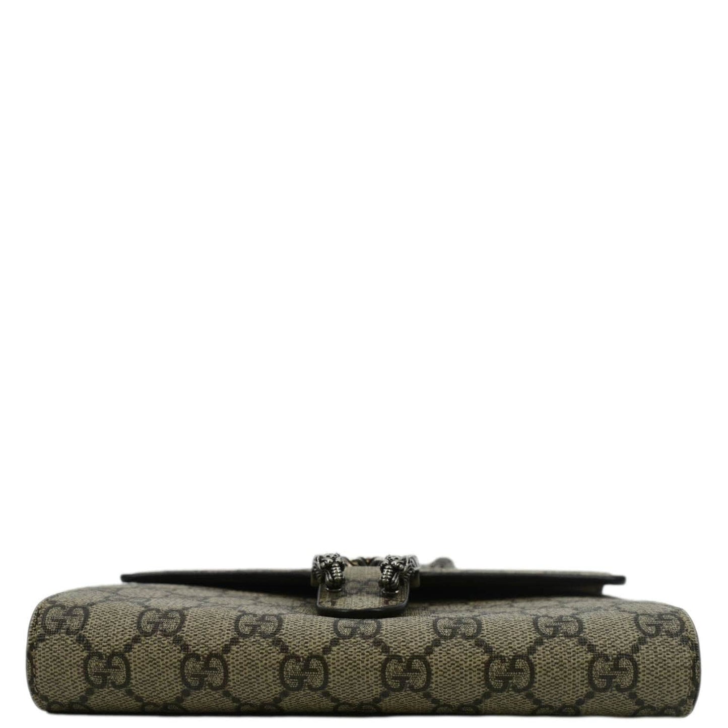 GUCCI Dionysus GG Supreme Crossbody Chain Wallet Beige 401231