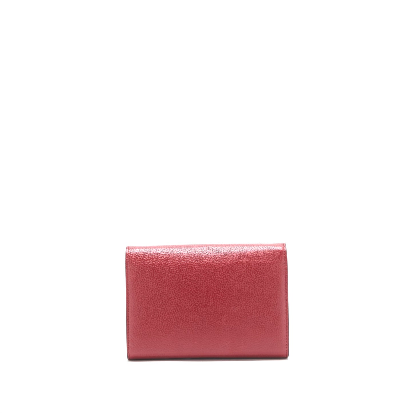 Gucci GG marmont Wallet on Chain Red