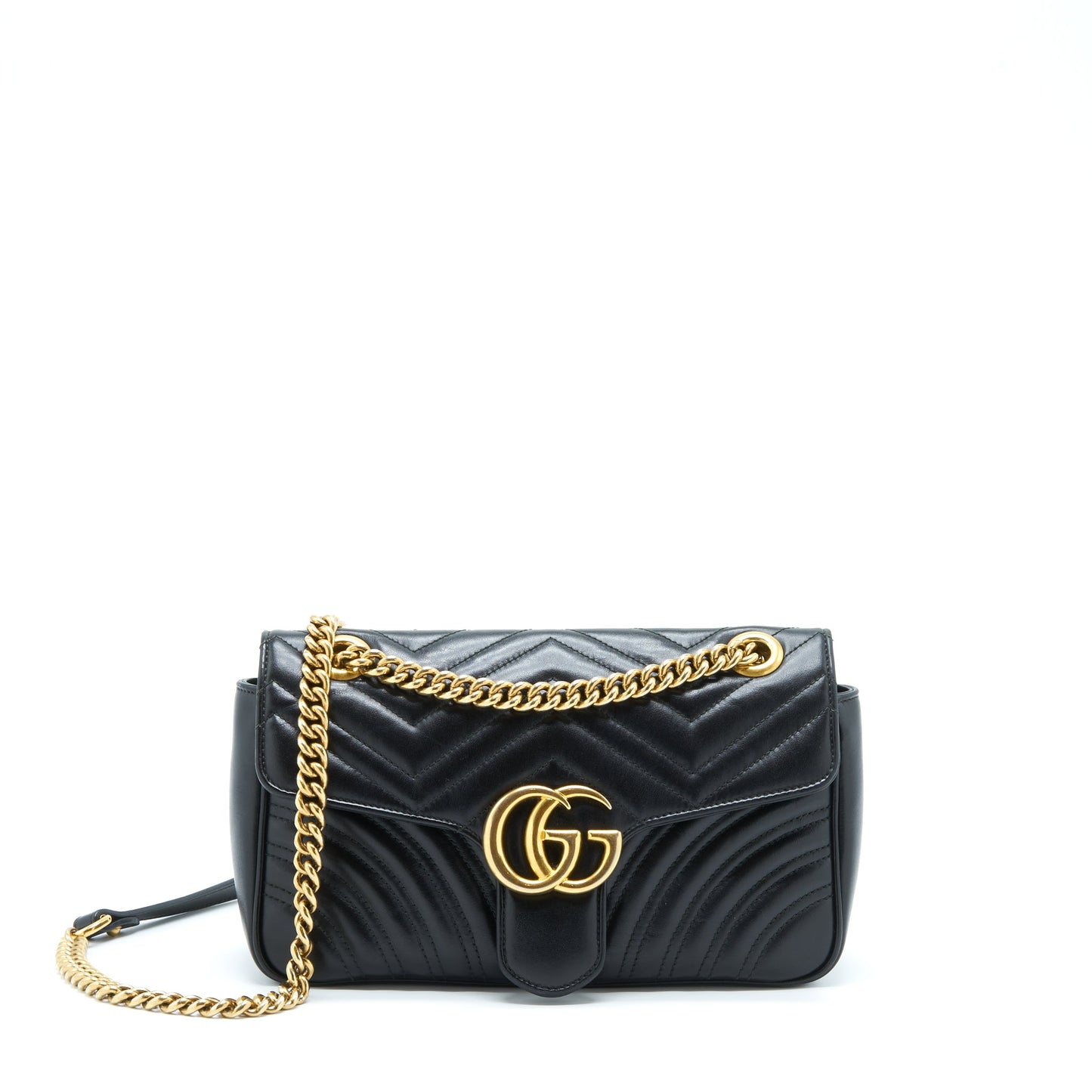 Gucci Small GG Marmont Bag Black
