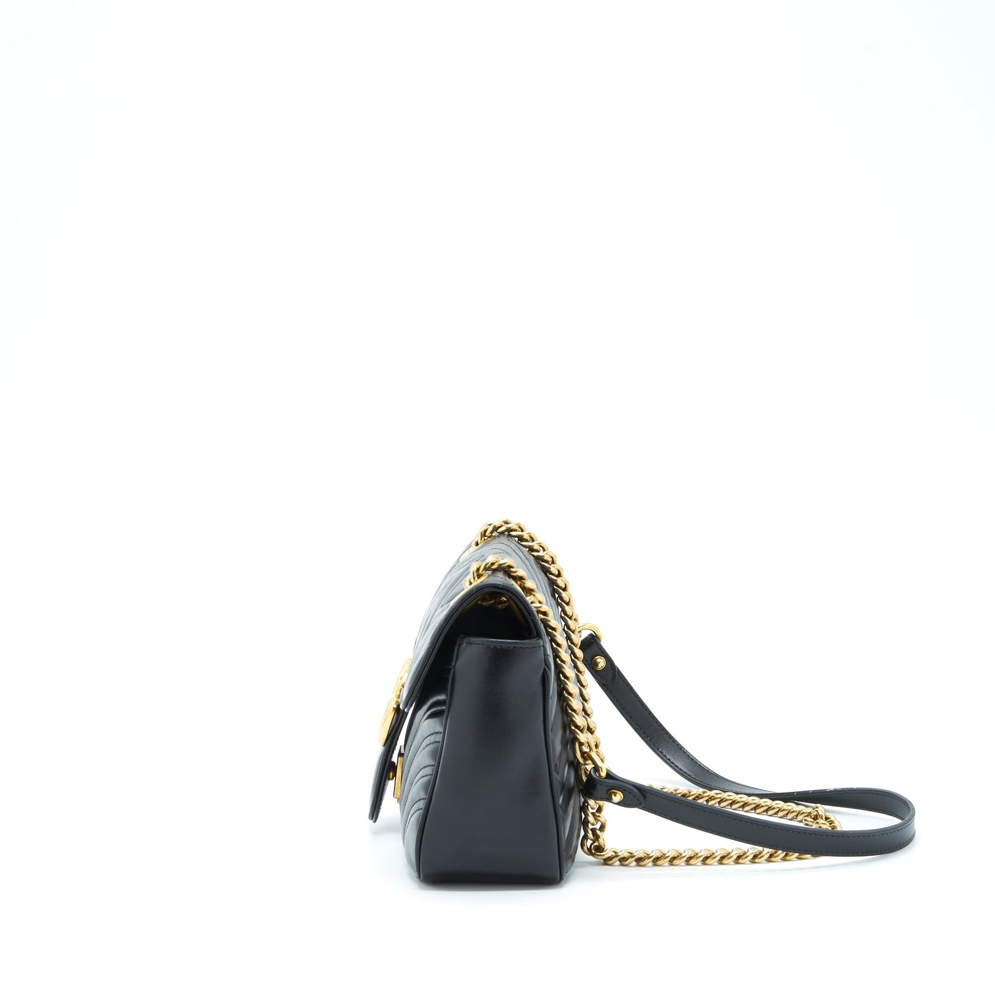 Gucci Small GG Marmont Bag Black