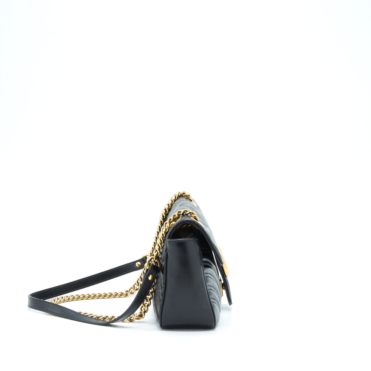 Gucci Small GG Marmont Bag Black