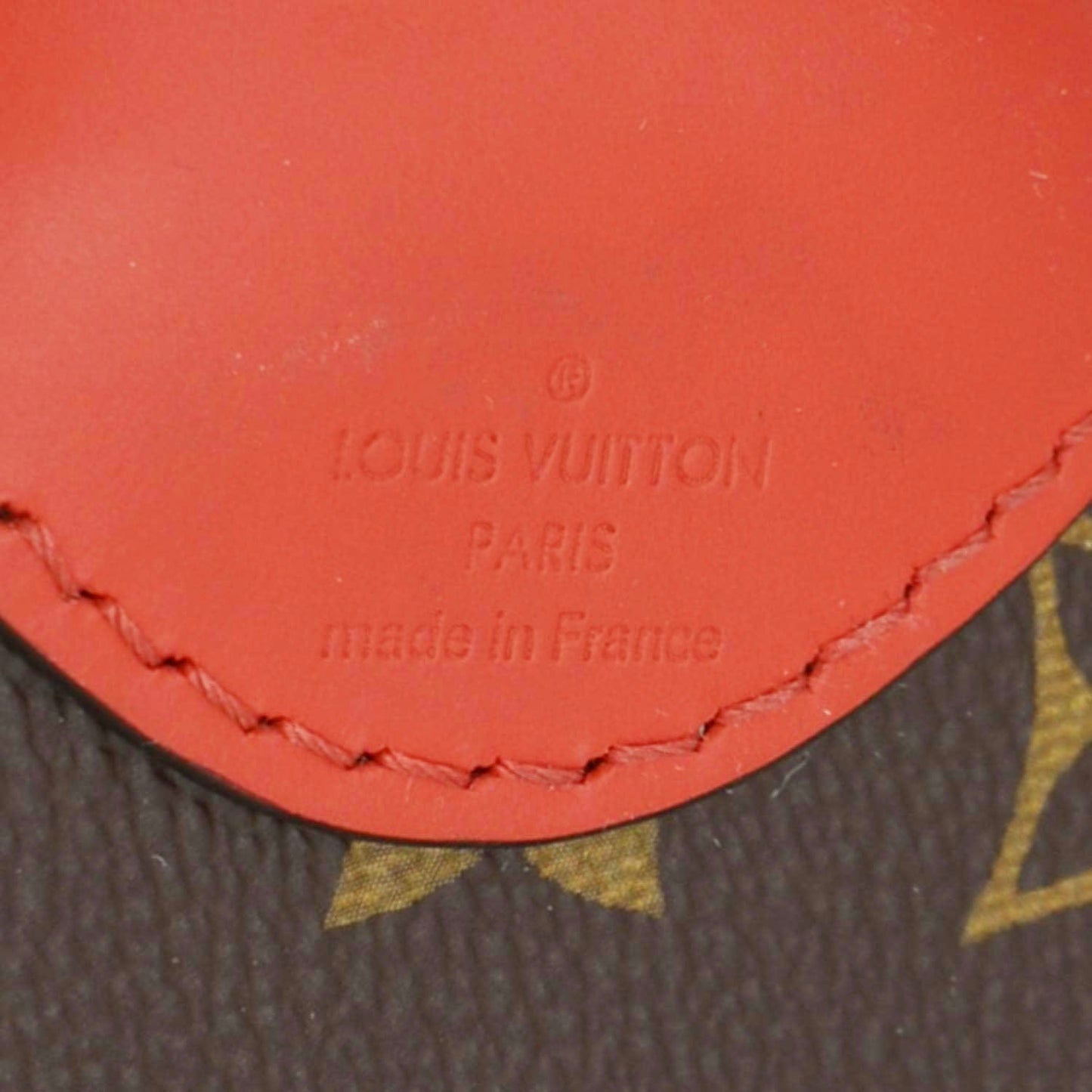 LOUIS VUITTON Horizon 55 Monogram Canvas Travel Bag Coquelicot Red