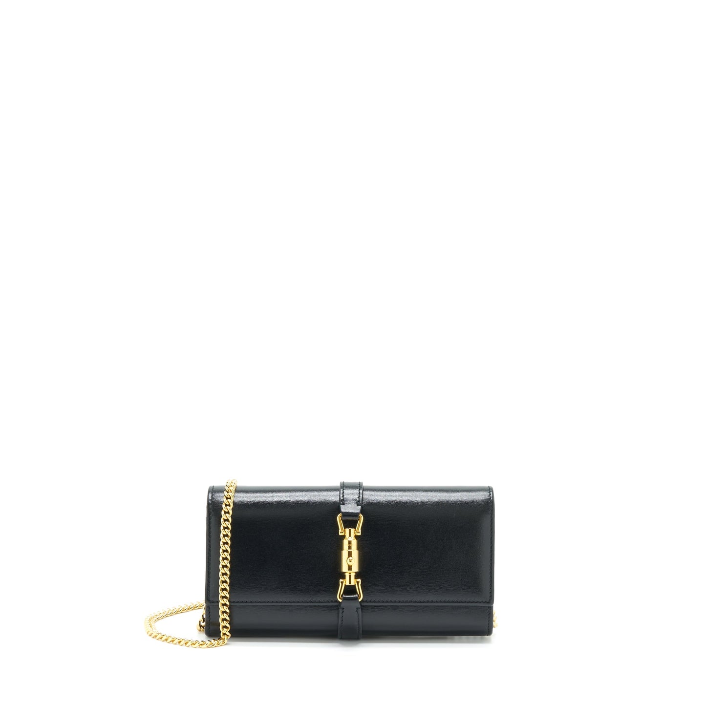 Gucci Jackie 1961 Chain Wallet Black