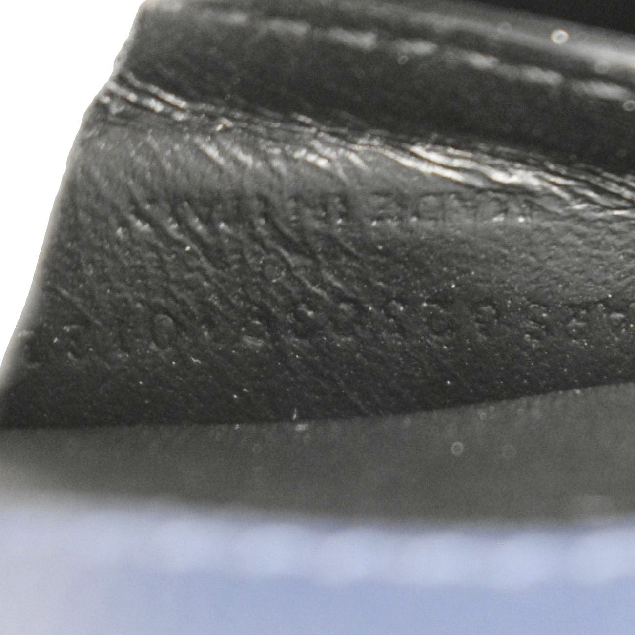 YVES SAINT LAURENT Cassandra Top Handle Leather Shoulder Bag Blue