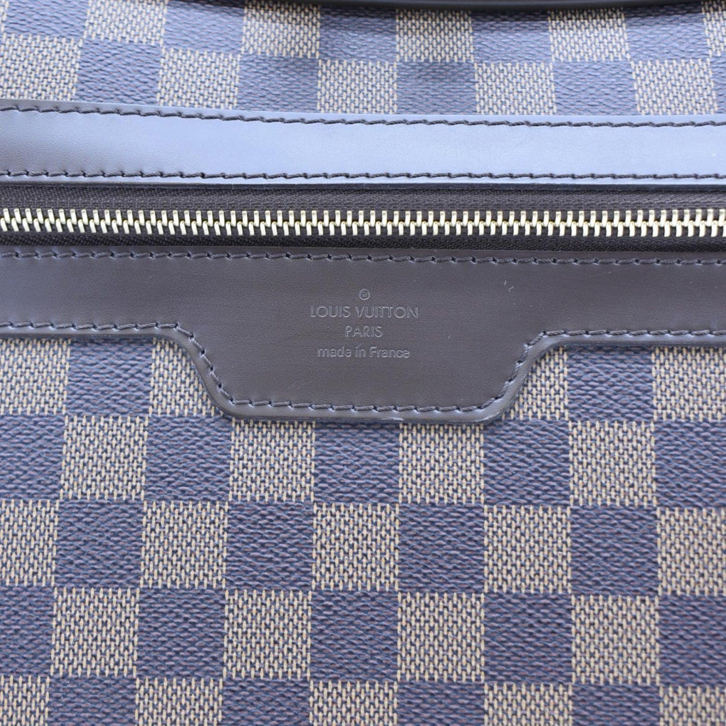 LOUIS VUITTON Business Pegase 55 Damier Ebene Suitcase Travel Bag Brown