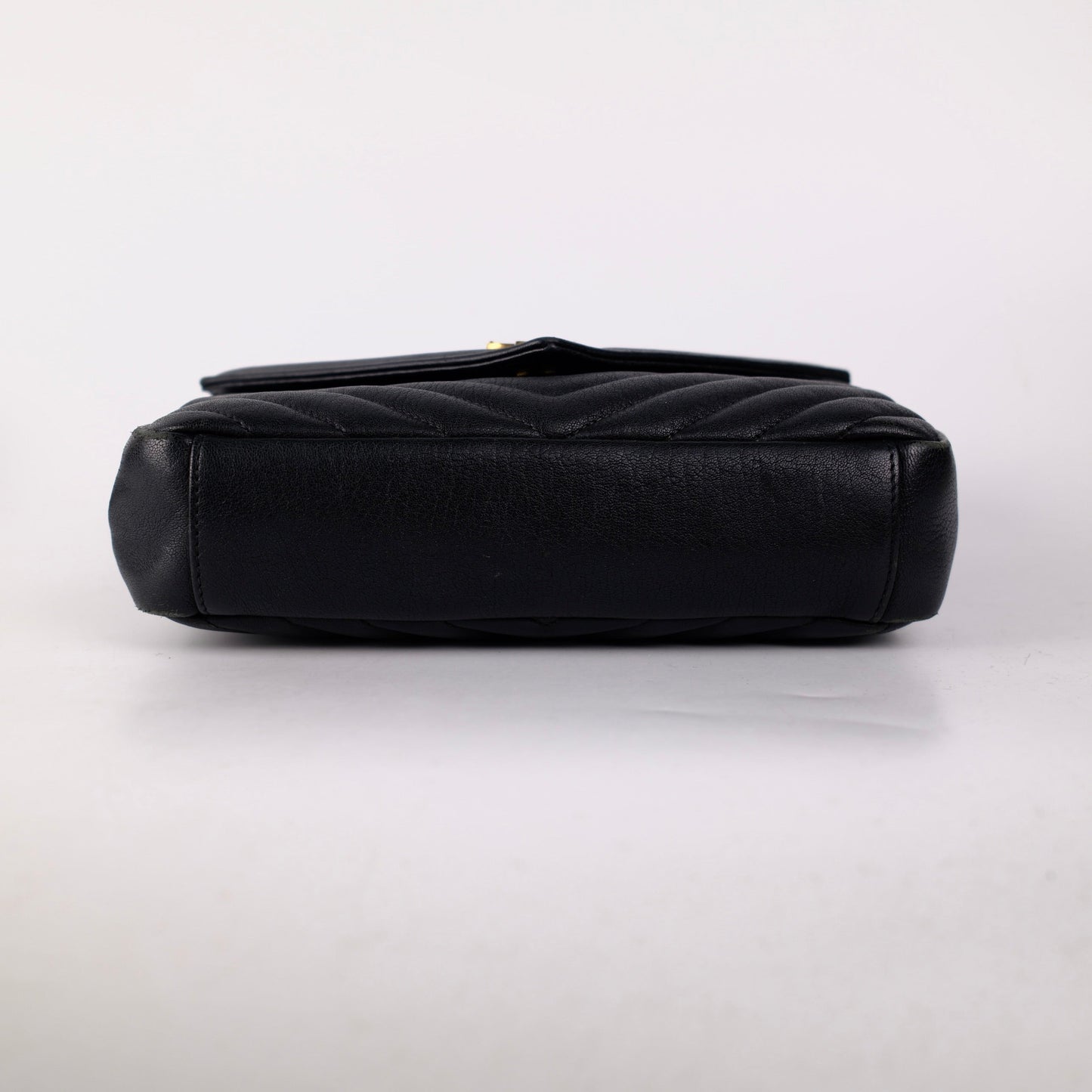 Saint Laurent Small College Black