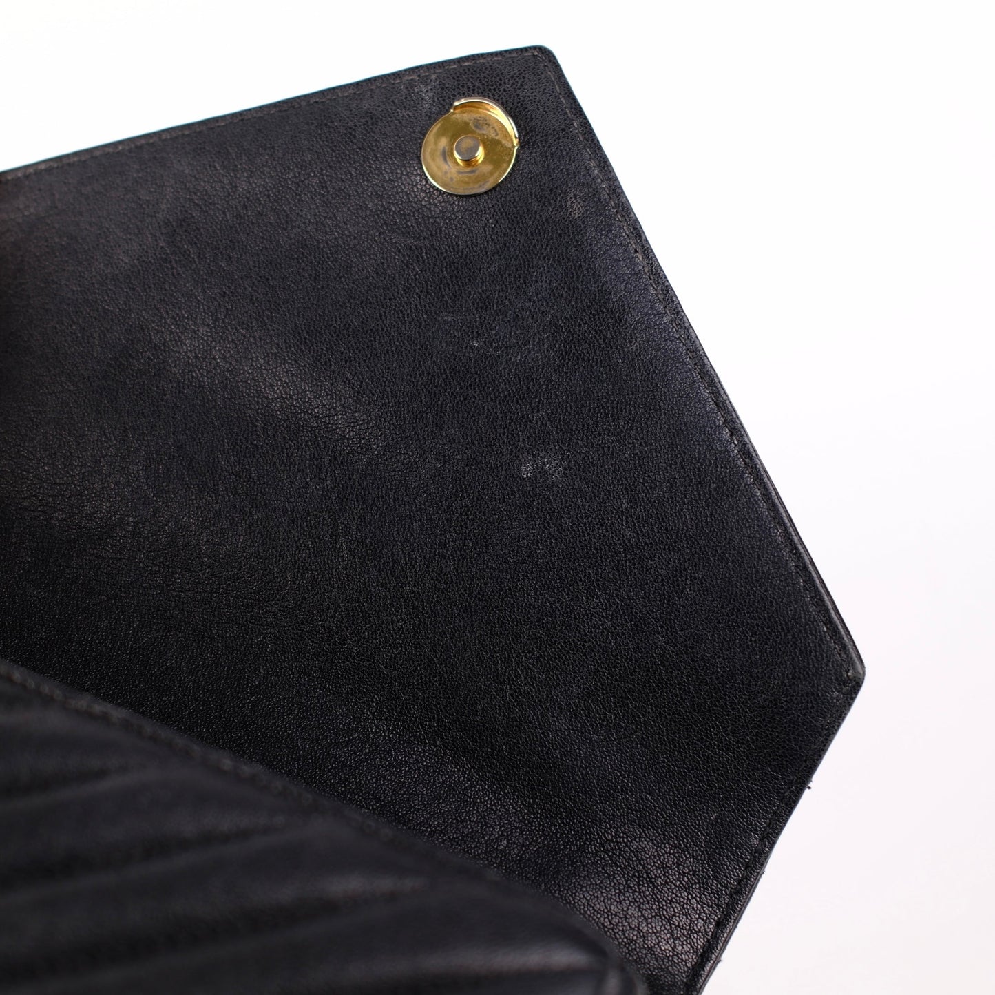 Saint Laurent Small College Black