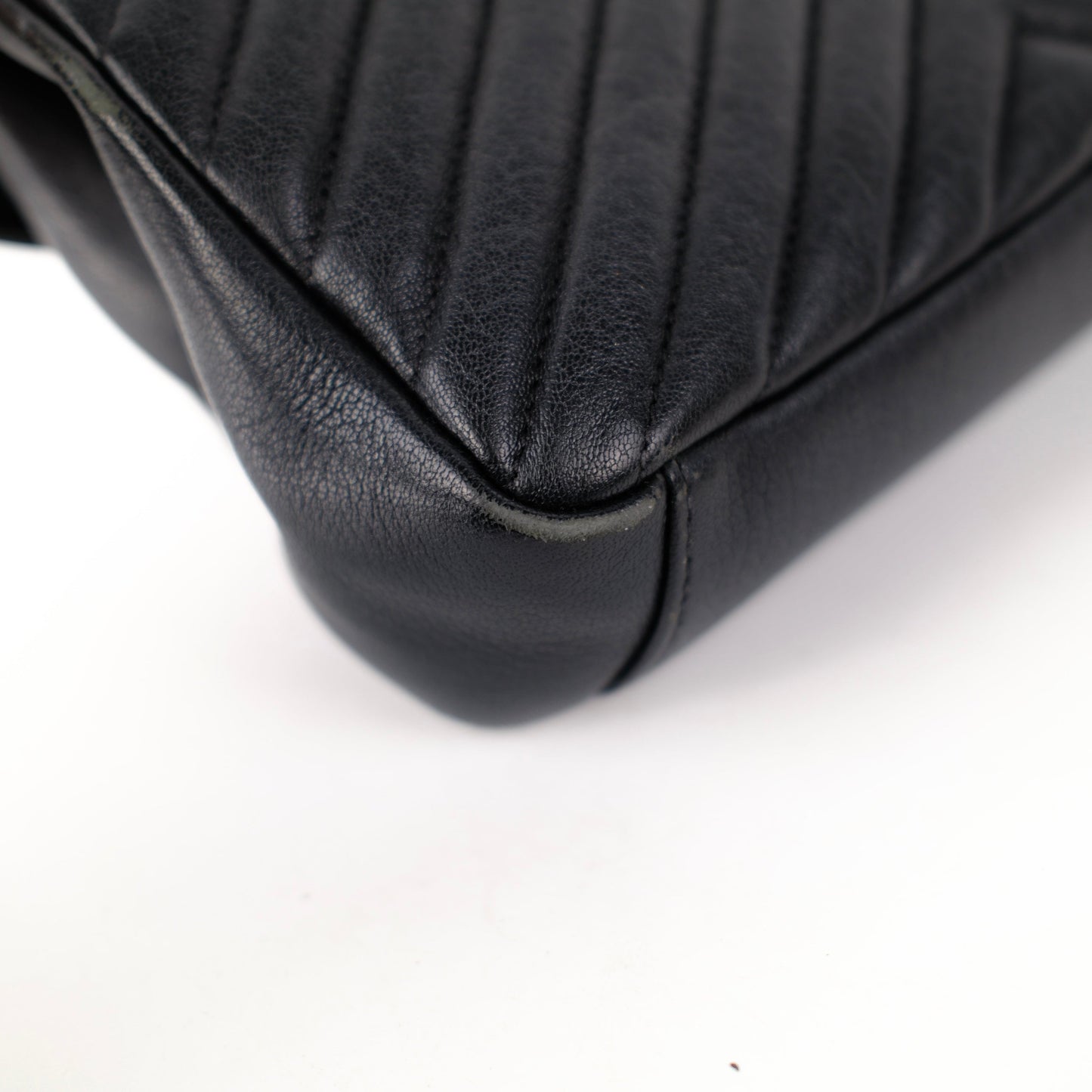 Saint Laurent Small College Black