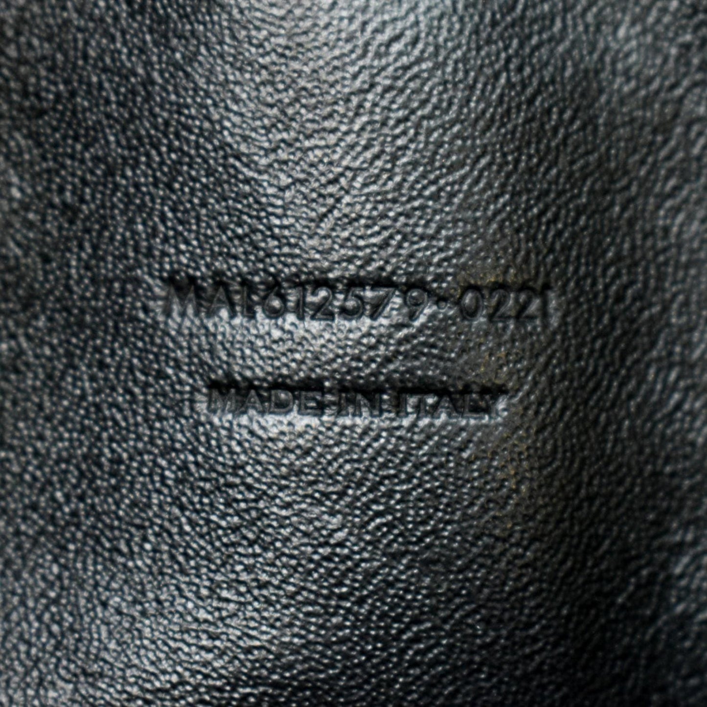 YVES SAINT LAURENT Mini Lou Leather Camera Crossbody Bag Black