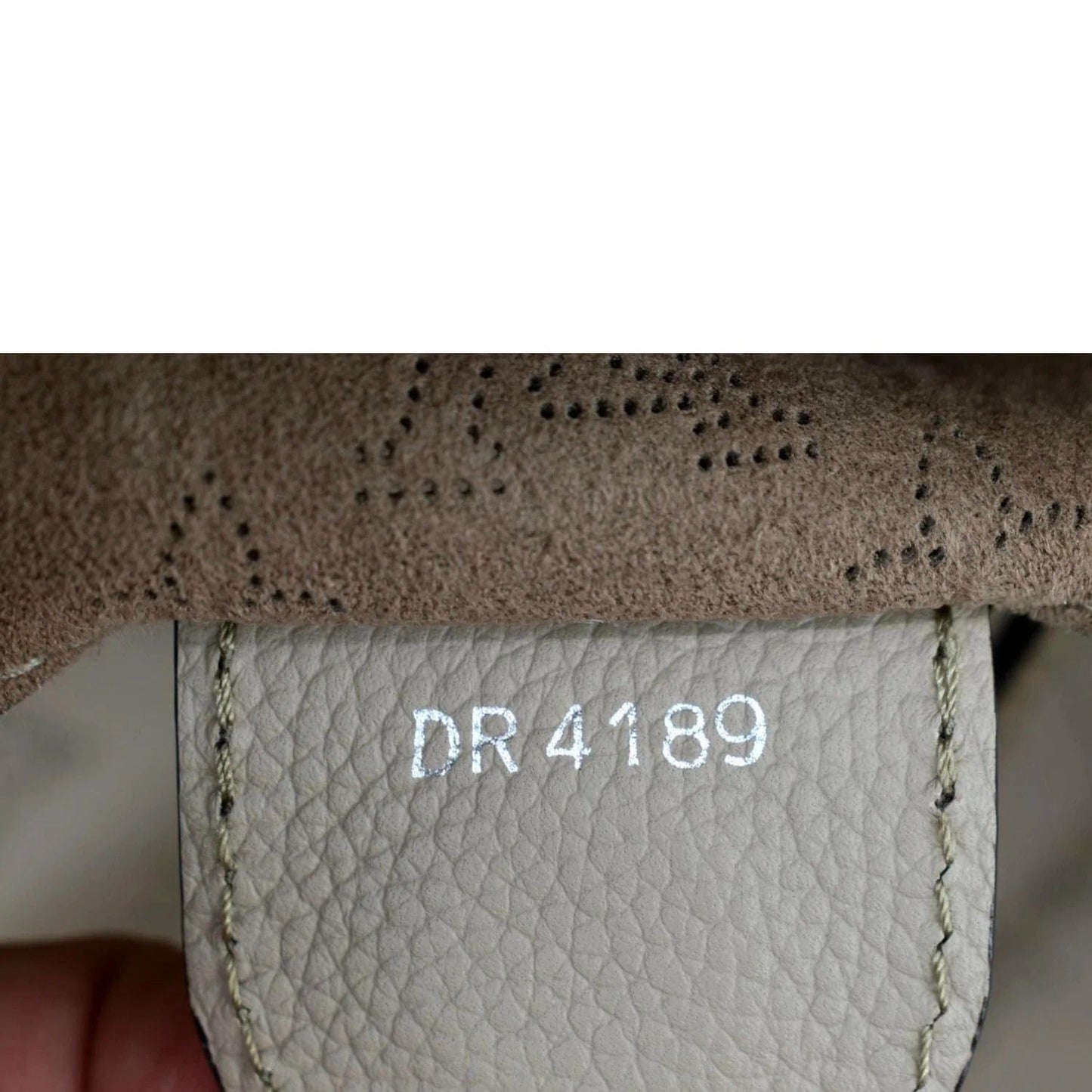 LOUIS VUITTON Hina Mahina Tote Shoulder Bag Crème