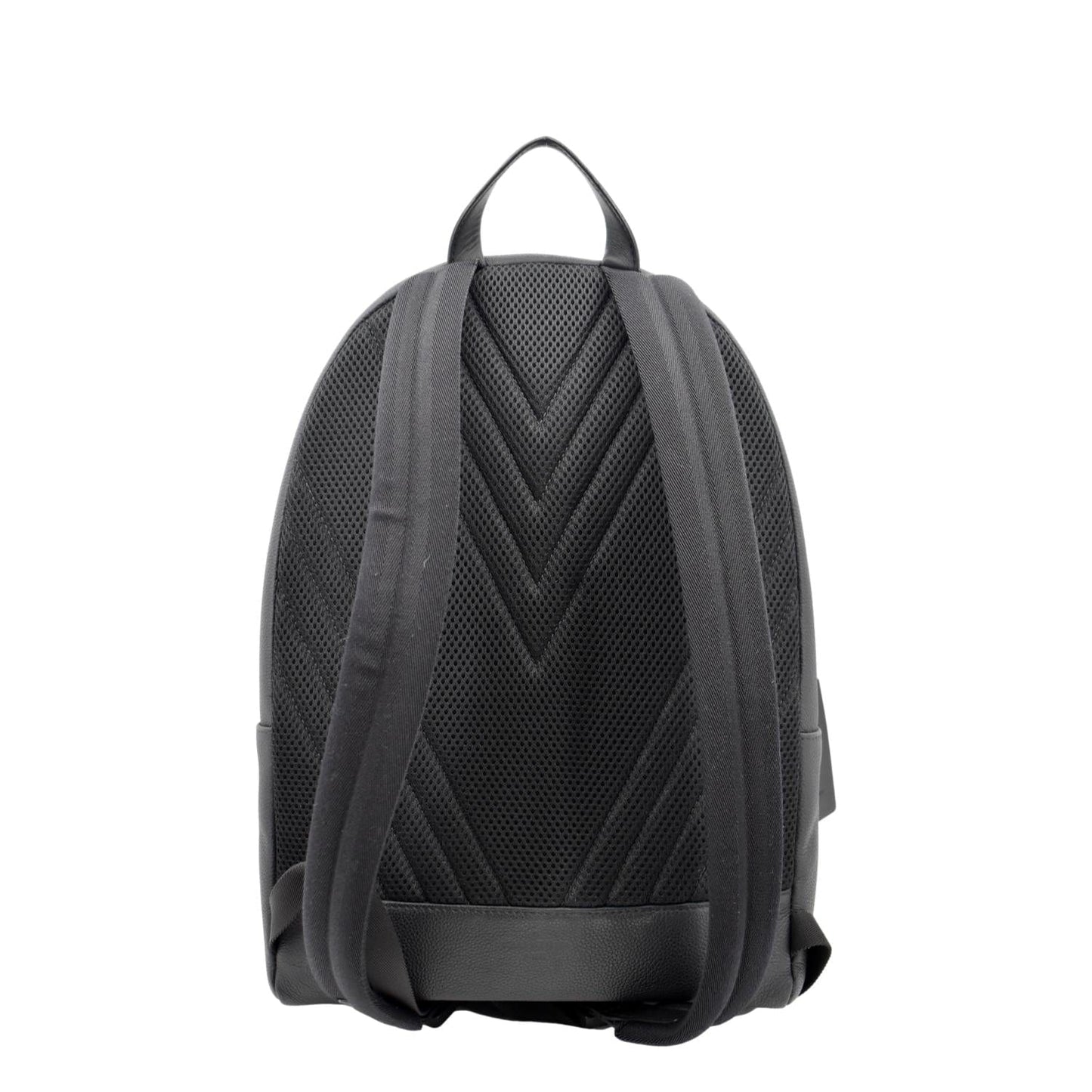 LOUIS VUITTON Takeoff Aerogram Grained Calf Leather Backpack Black