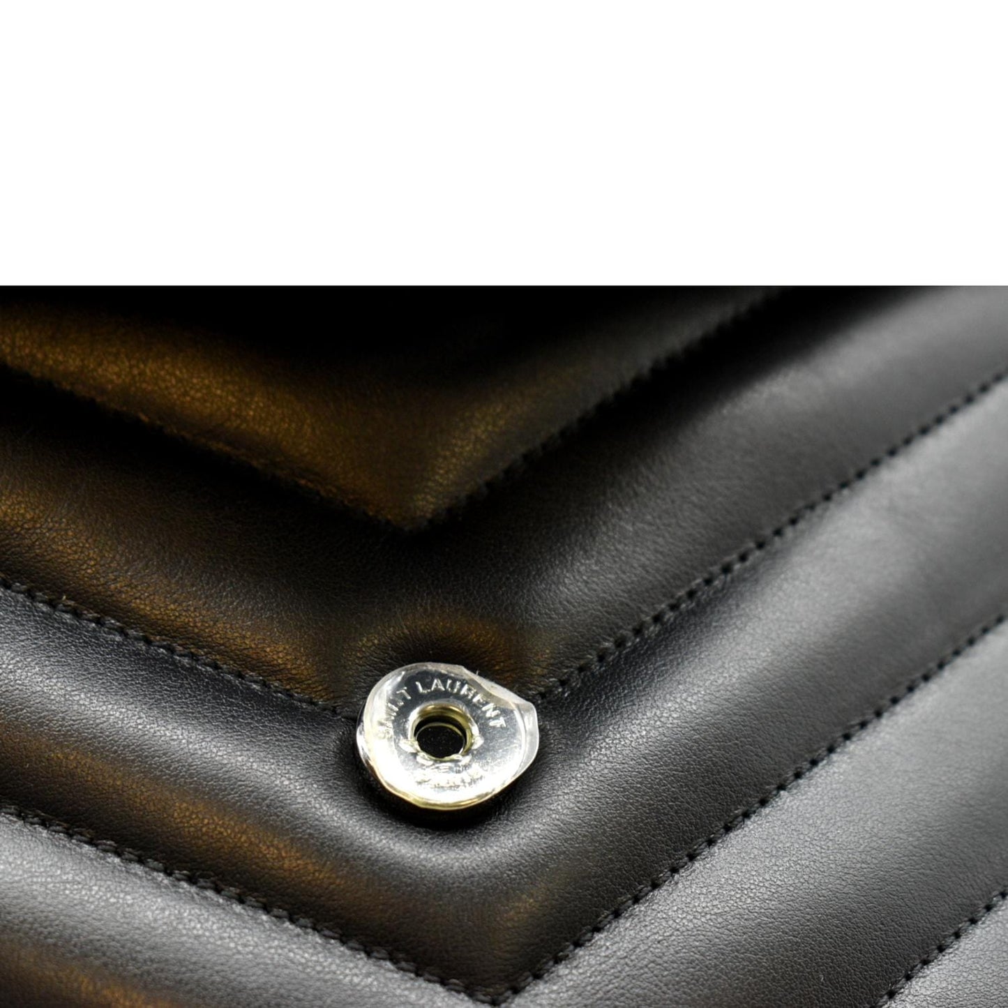 YVES SAINT LAURENT Loulou Small Calfskin Leather Shoulder Bag Black