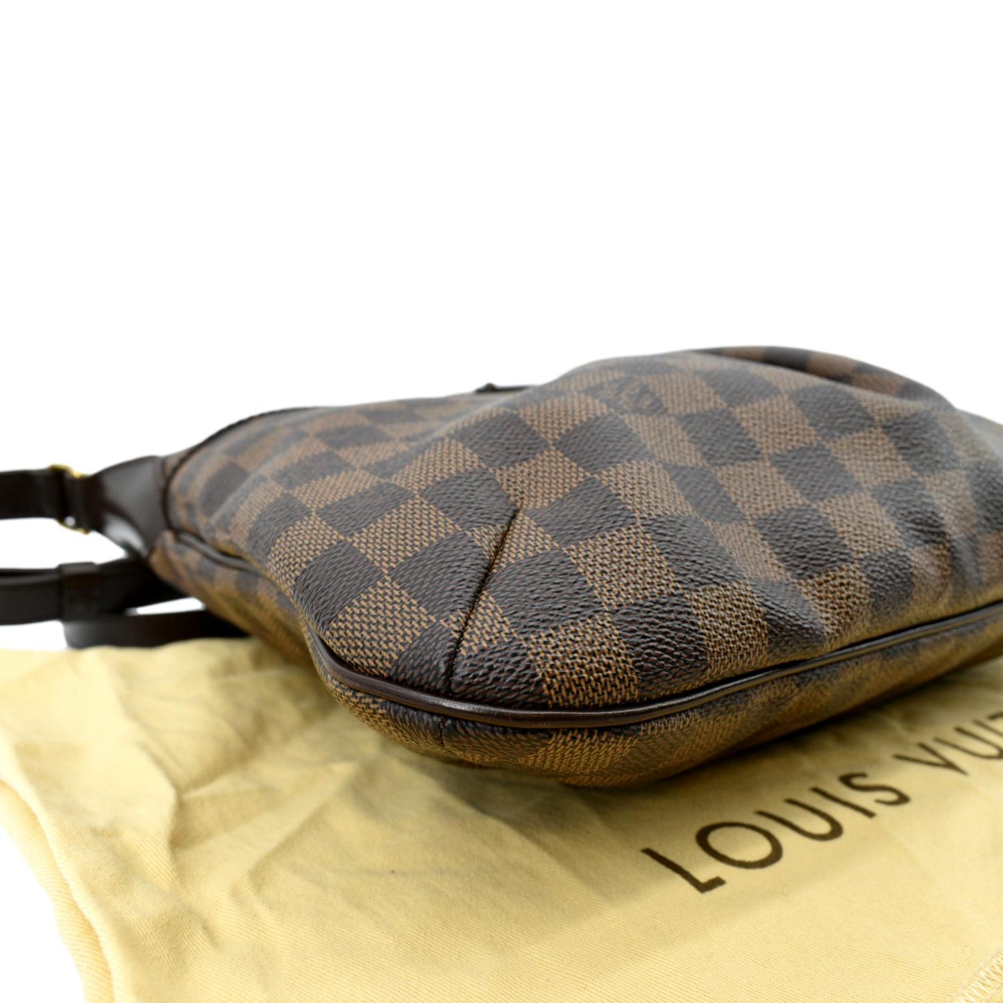 LOUIS VUITTON Bloomsbury PM Damier Ebene Crossbody Bag Brown
