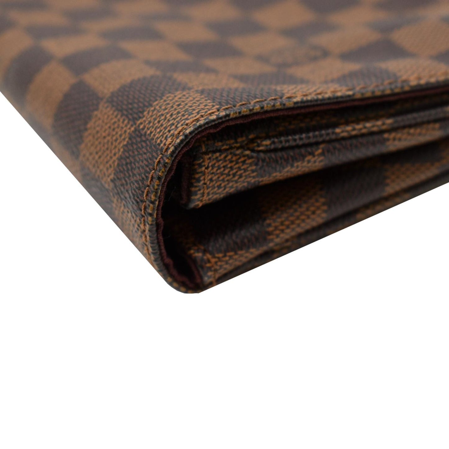 LOUIS VUITTON Hoxton PM Damier Ebene Crossbody Bag Brown
