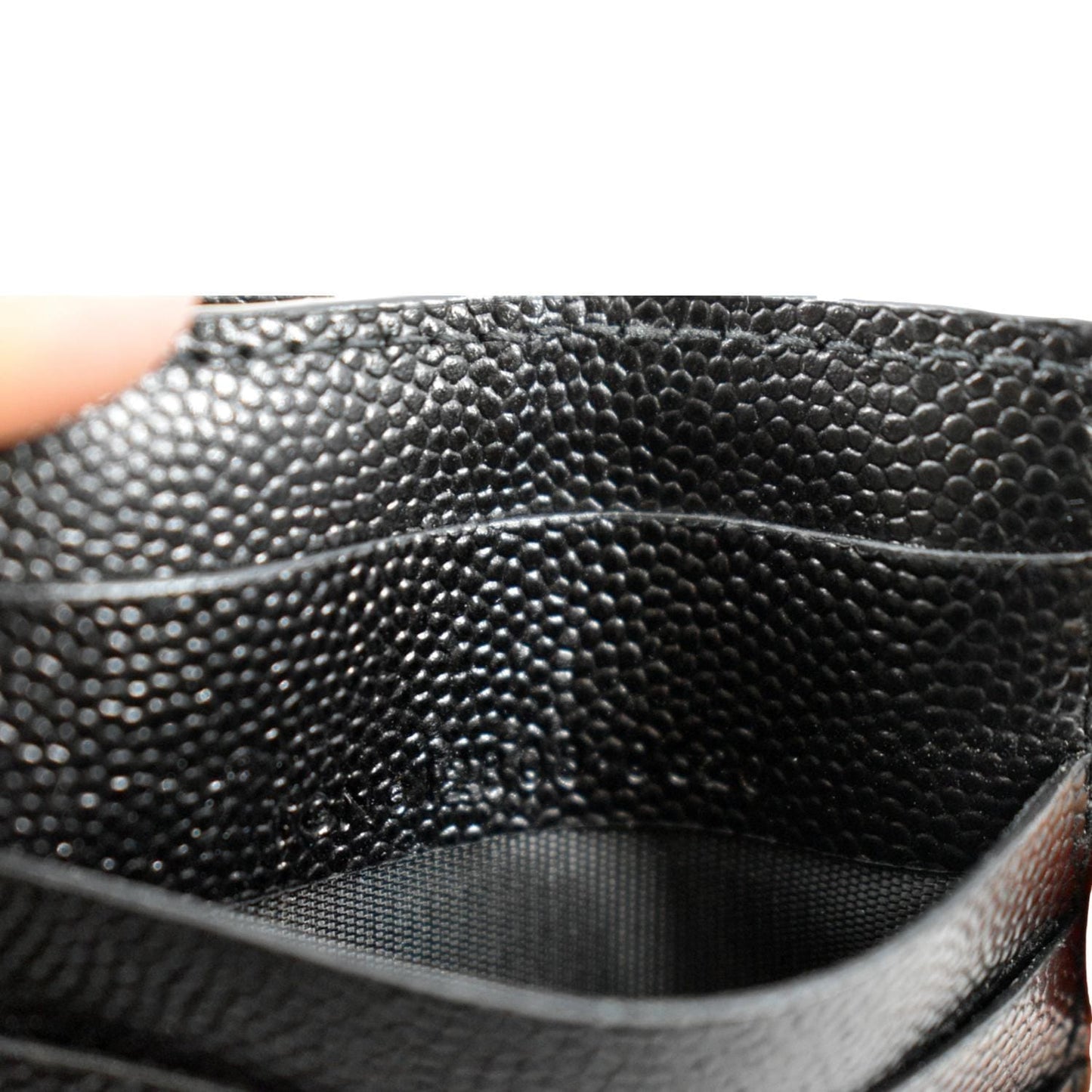 YVES SAINT LAURENT Grain De Poudre Wallet Black