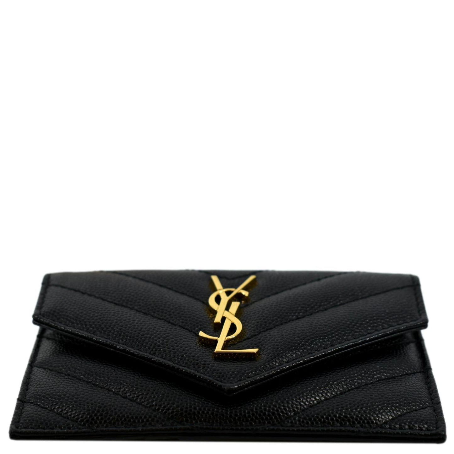 YVES SAINT LAURENT Grain De Poudre Wallet Black