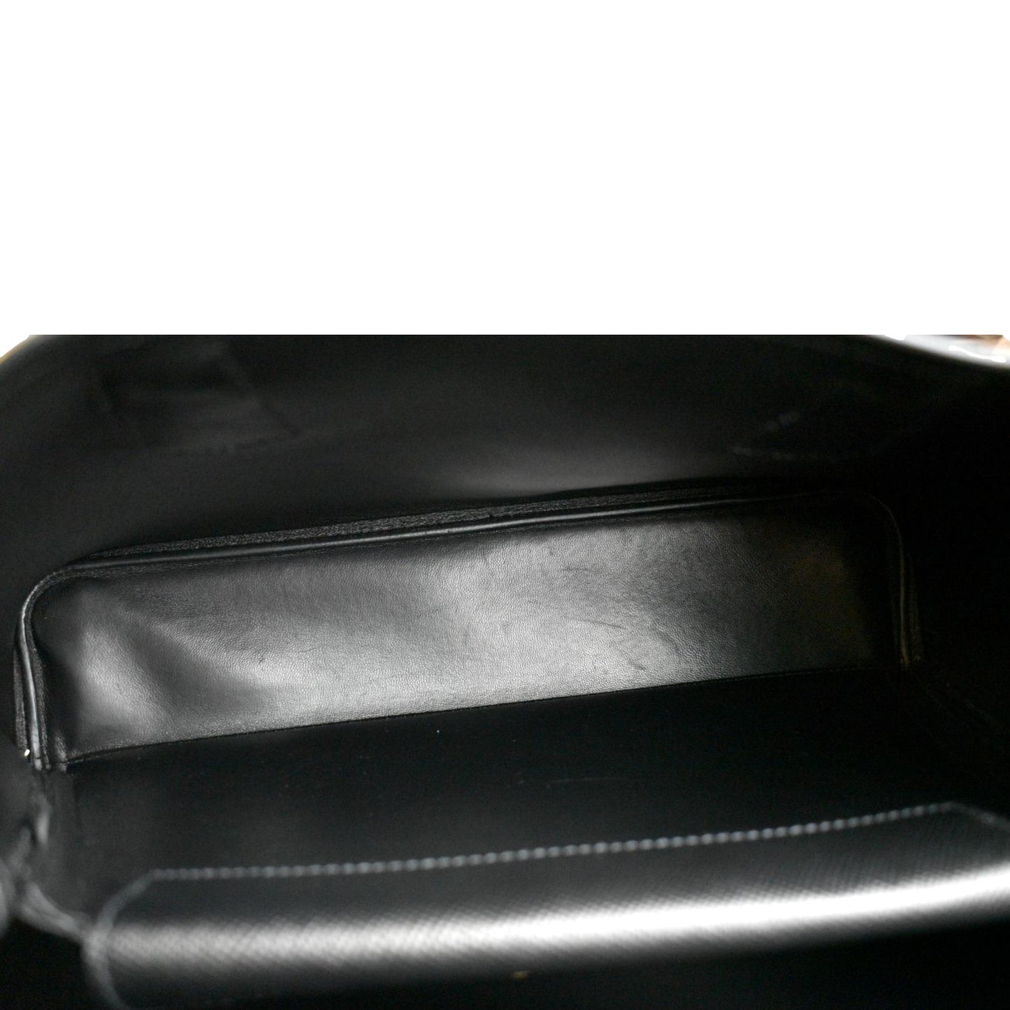 PRADA Double Handle Saffiano Leather Tote Bag Black
