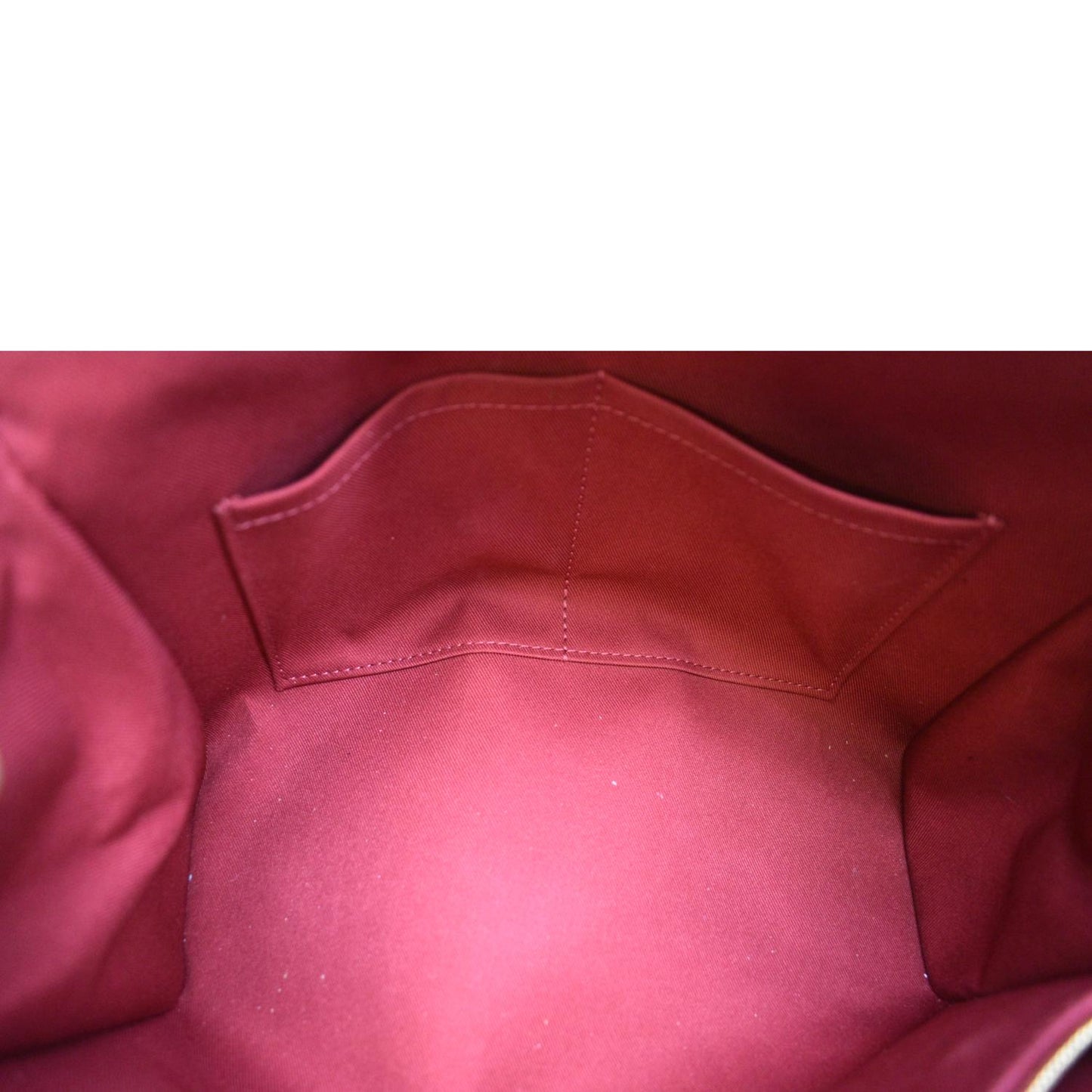 LOUIS VUITTON Bond Street MM Damier Ebene Satchel Bag Bordeaux