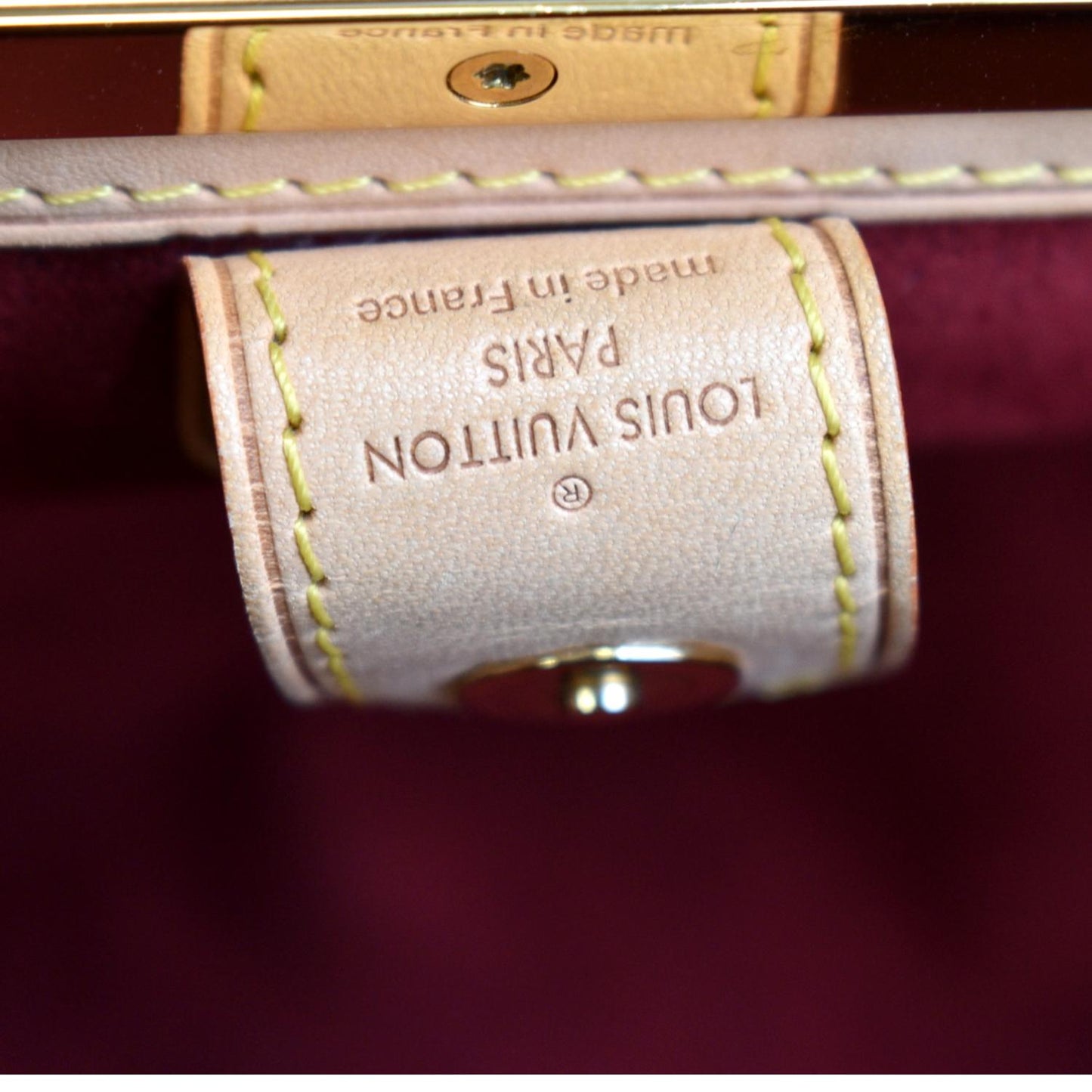 LOUIS VUITTON Judy GM White Monogram Canvas Multicolor